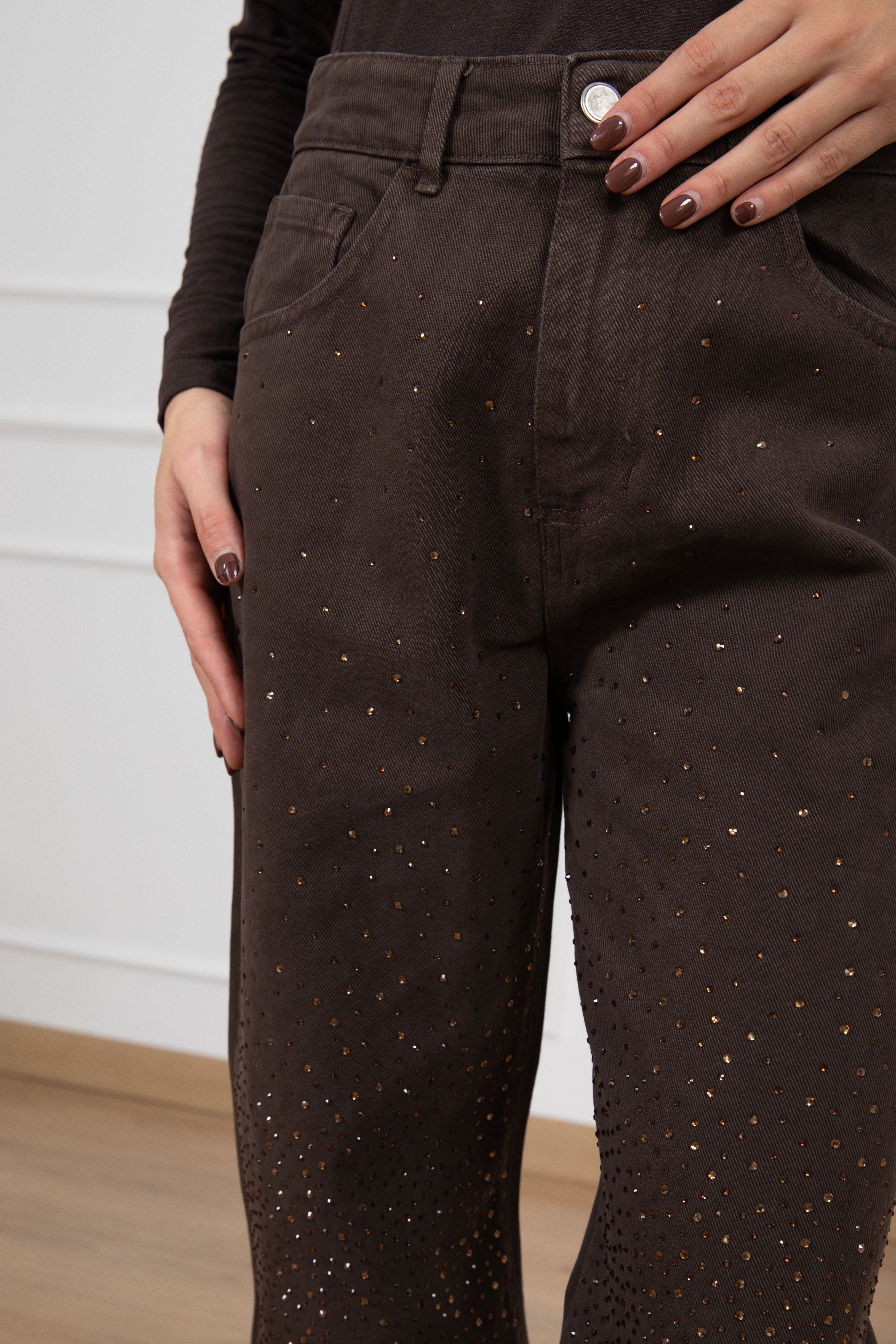 Jeans moro con strass Susy Mix