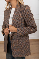 Giacca check lurex Haveone