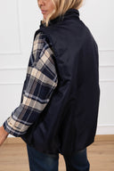 Giubbino smanicato variante blu Susy Mix
