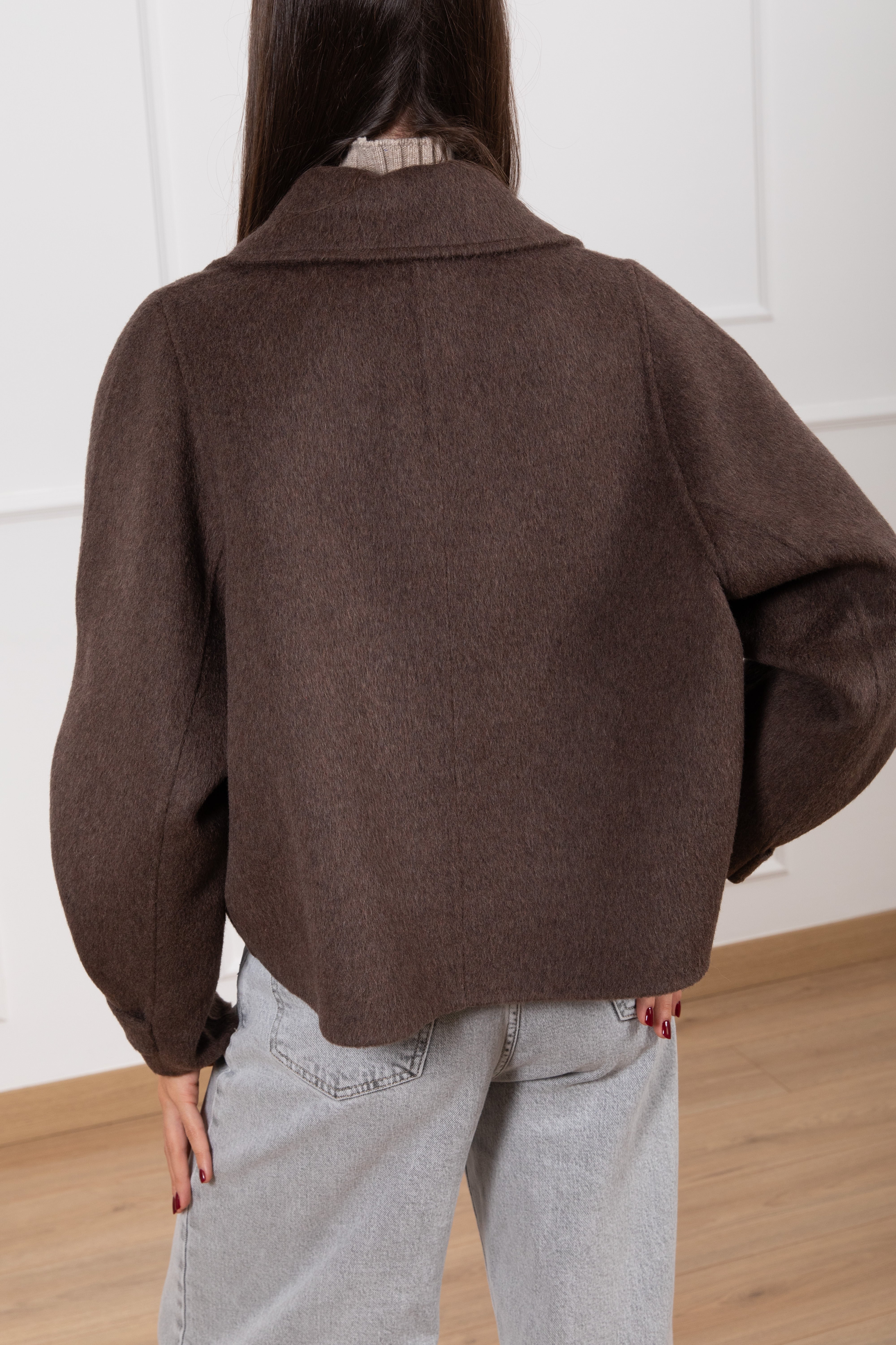 Cappotto corto handmade ViCOLO