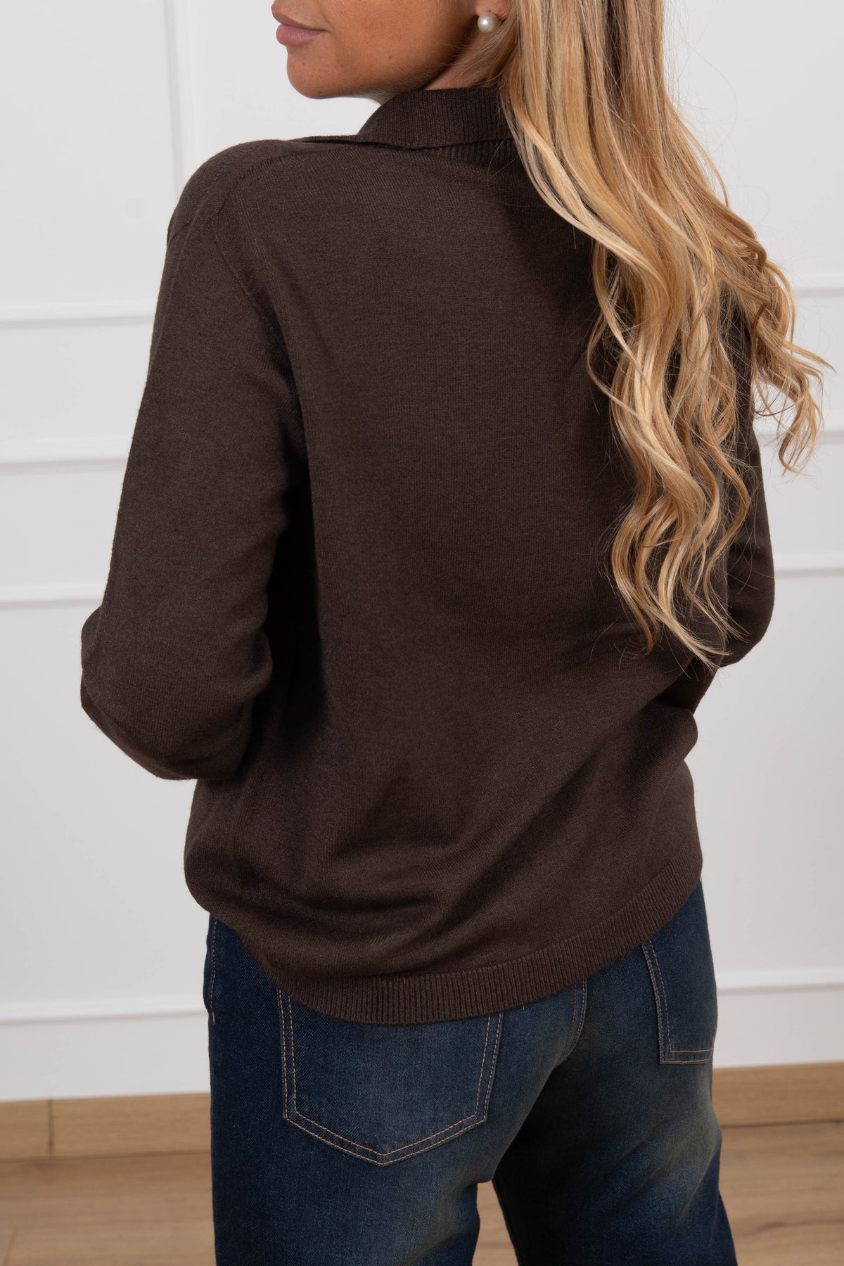 Polo in maglia variante moro Haveone