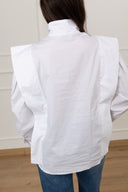 Camicia con alamari e alette Motel