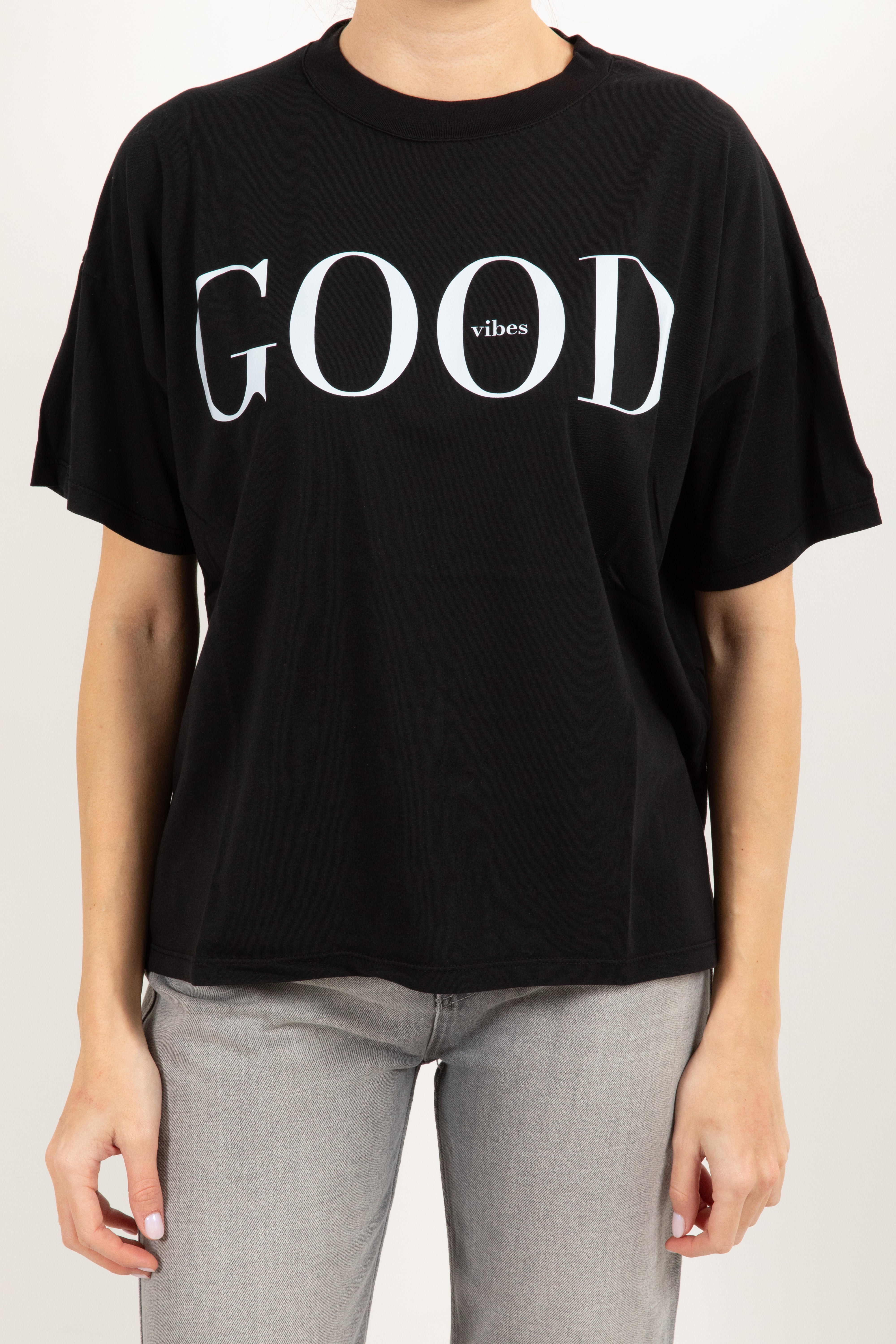 T-shirt over-size "Good vibes" ViCOLO