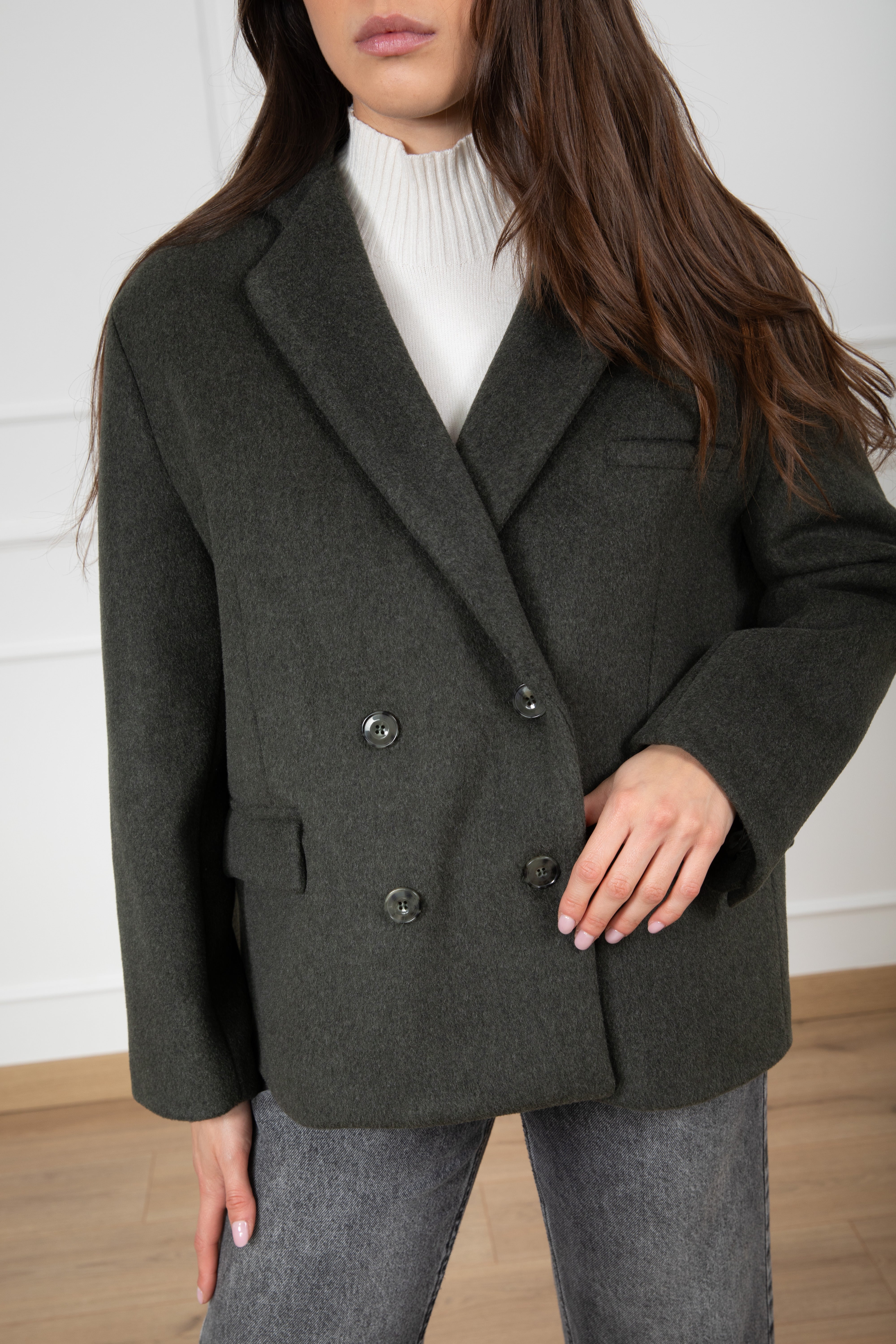 Giacca-cappotto 4 bottoni Tensione IN