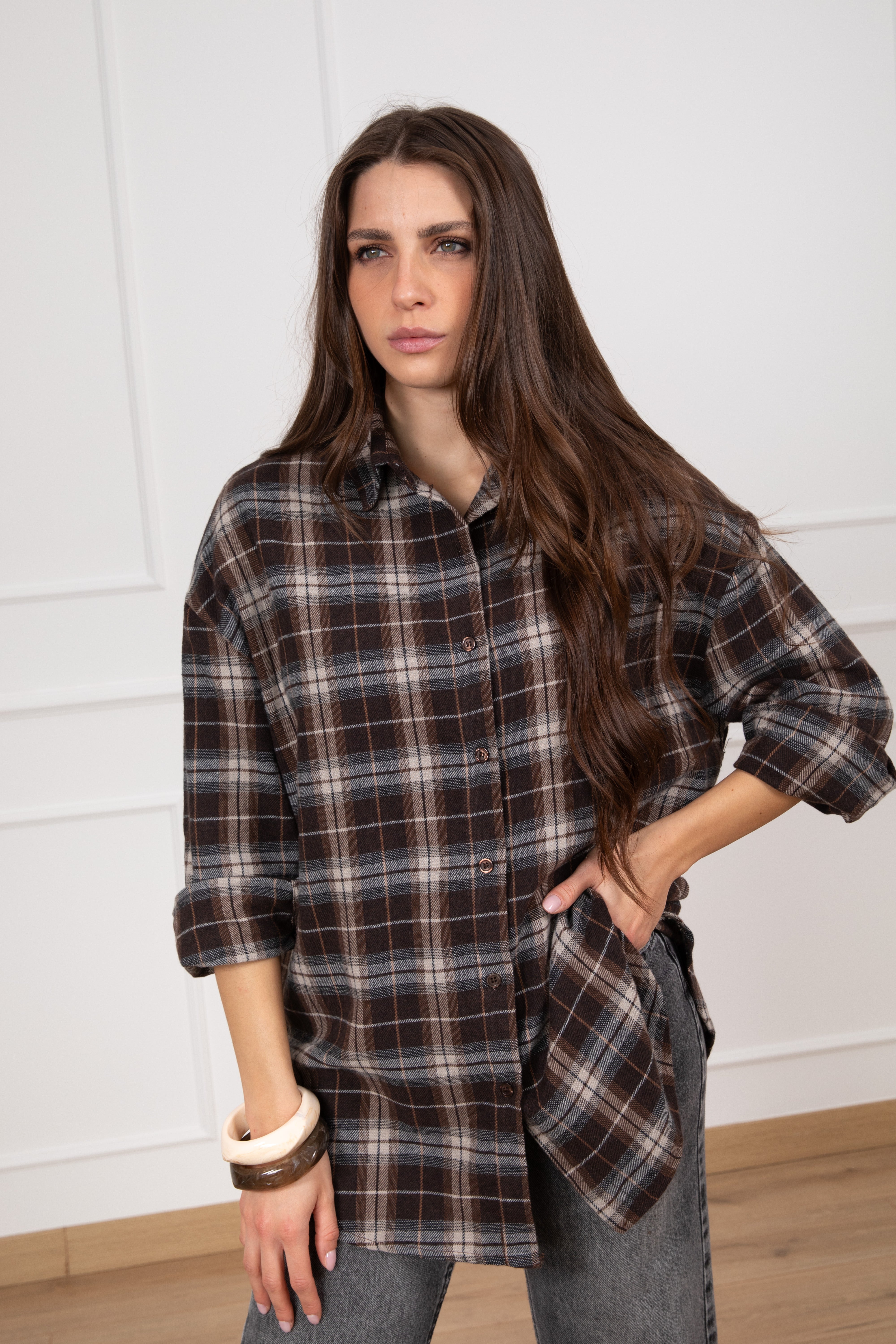 Camicia check Susy Mix