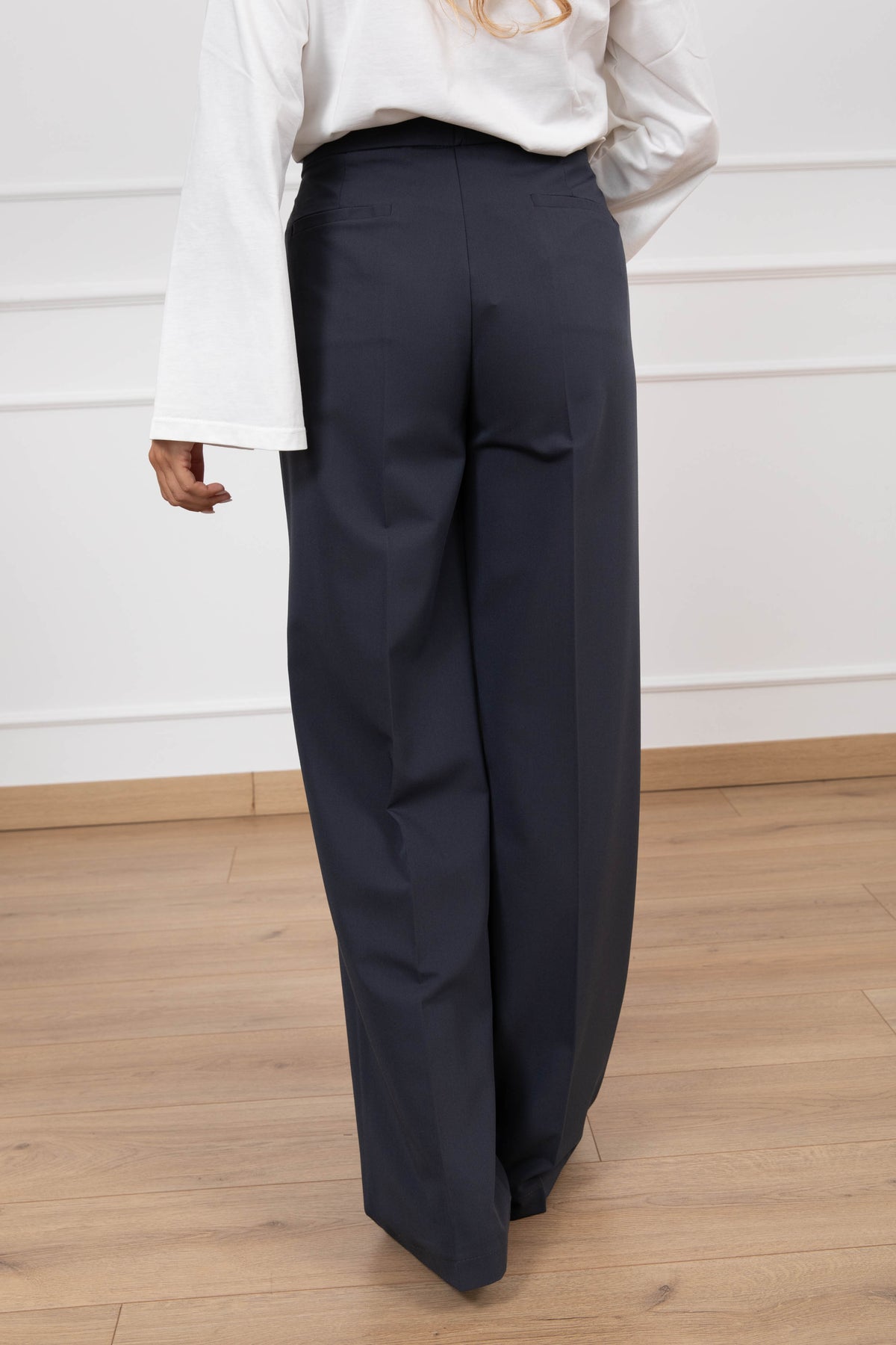 Pantalone gamba dritta variante fumo ViCOLO