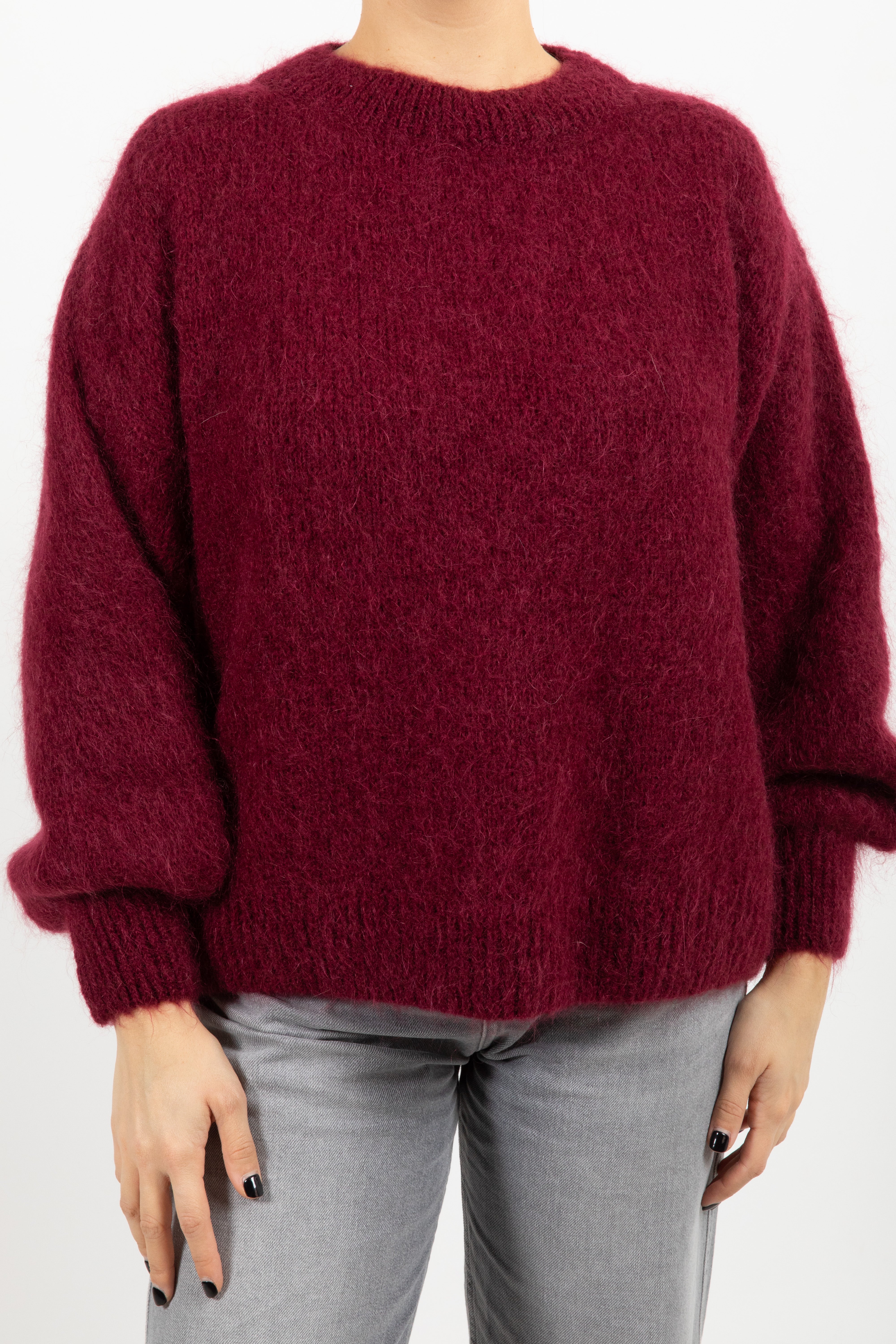 Pull girocollo mohair Dixie