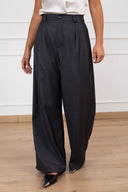 Pantalone sartoriale doppia pinces variante grigio Haveone