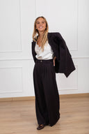 Pantalone sartoriale doppia pinces variante moro Haveone