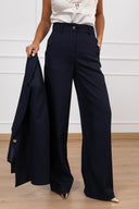 Pantalone gamba dritta variante blu Haveone