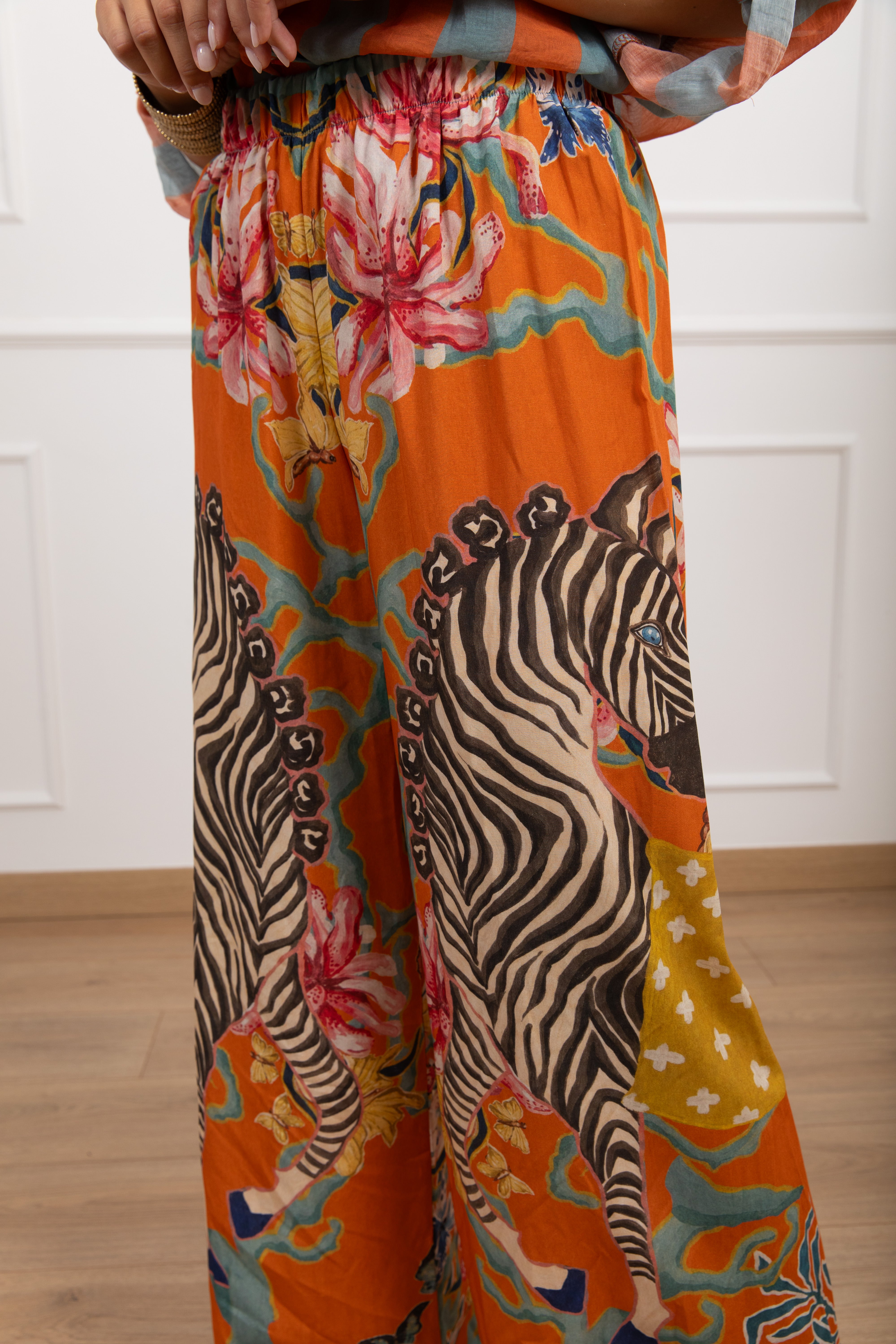 Pantalone fantasia zebra Haveone