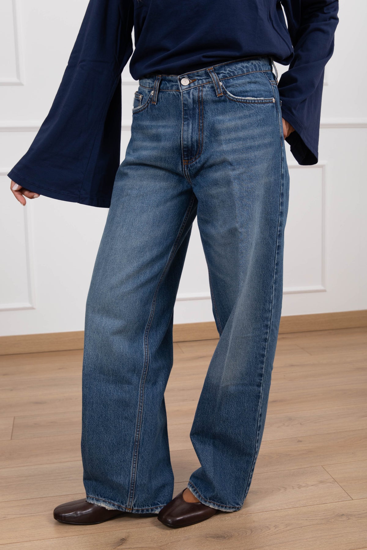 Jeans Xenobia wide leg-fit ViCOLO