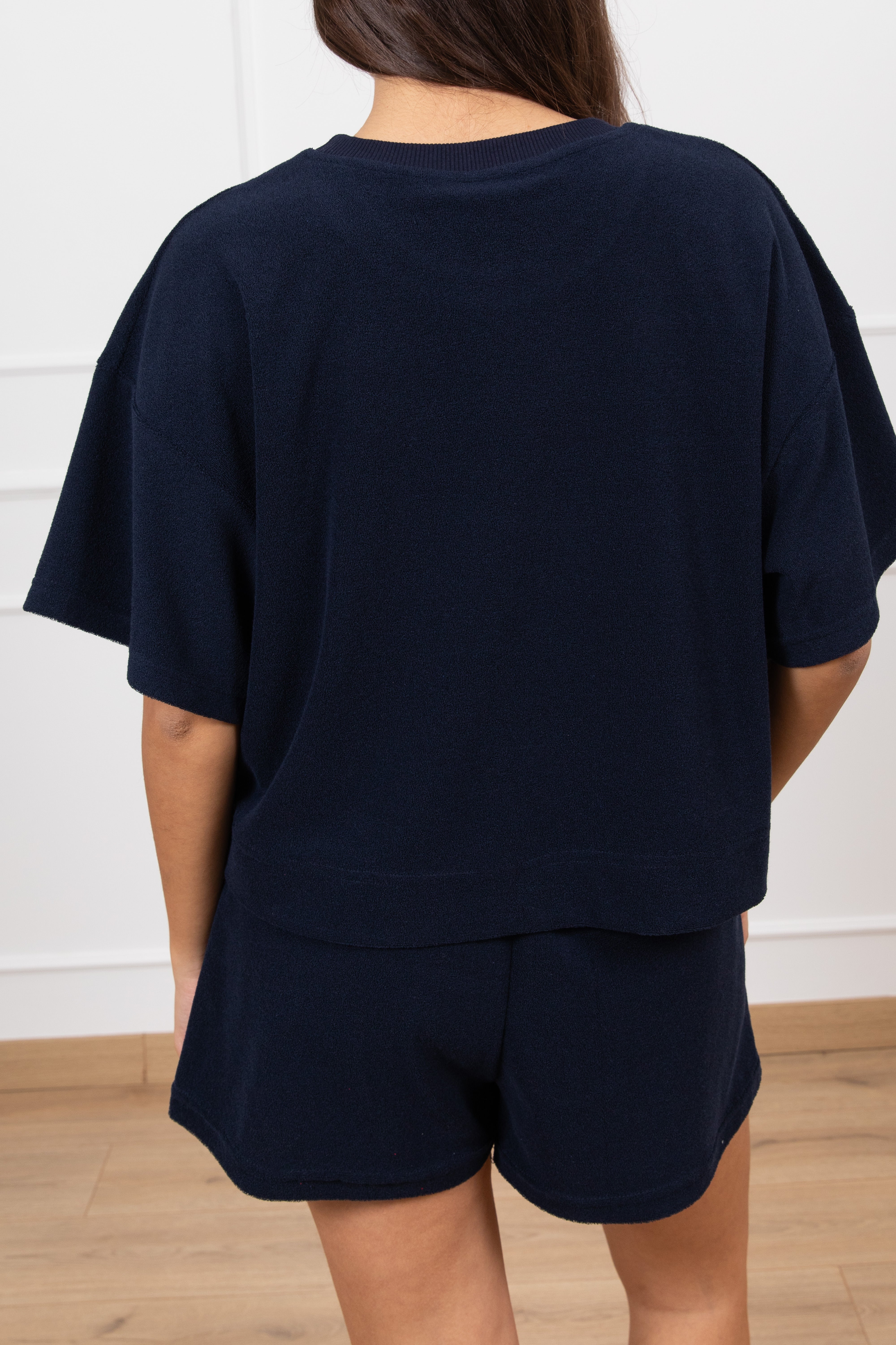 T-shirt "N 5" in spugna Tensione IN