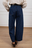 PRE ORDER 13/10 Jeans lavaggio blu con cintura placca Tensione IN