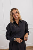 Camicia in viscosa variante antracite Tensione IN