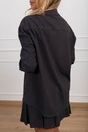 Camicia in viscosa variante antracite Tensione IN