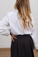 T-shirt con spallina imbottita variante bianco Haveone