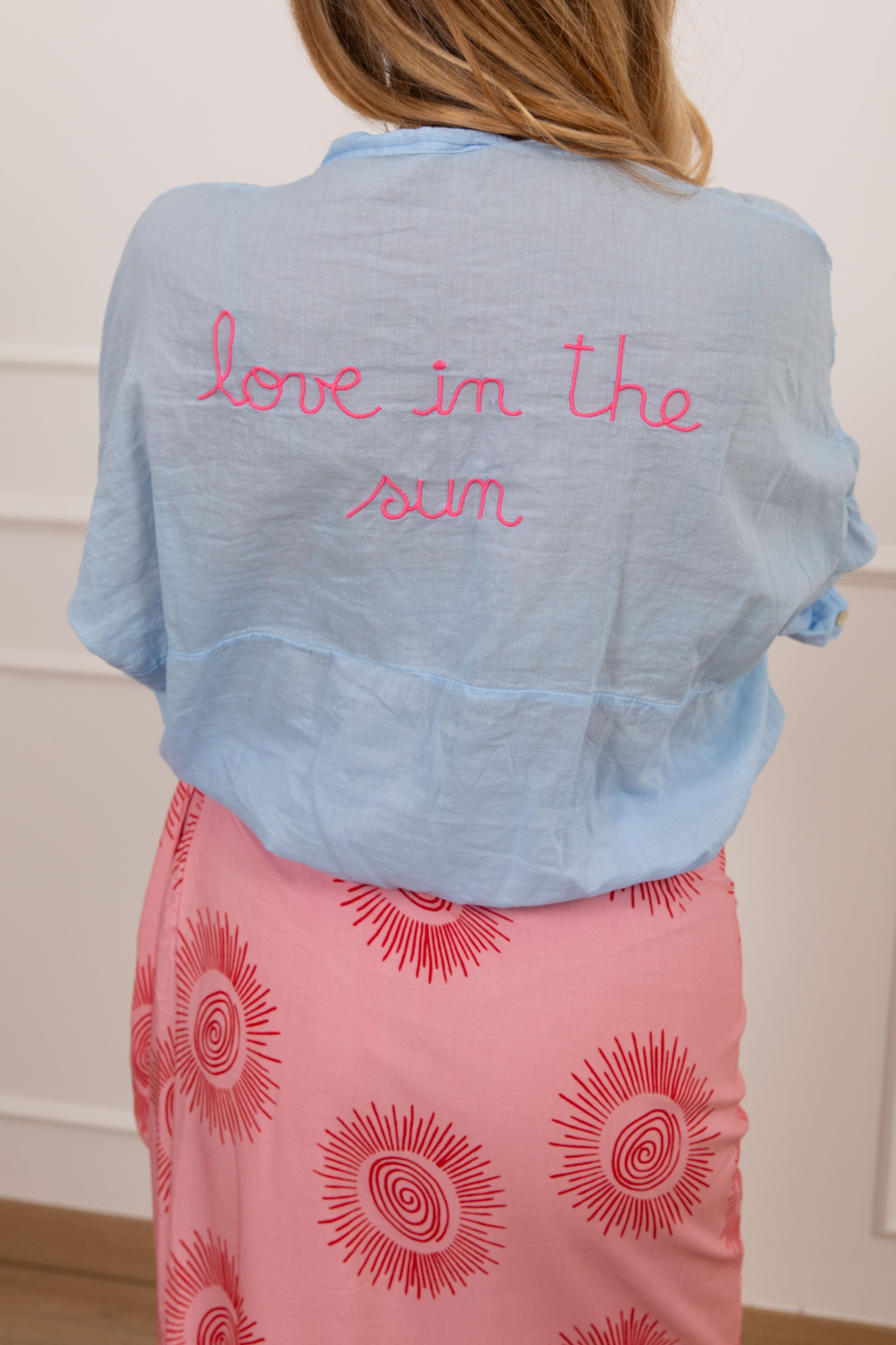 Camicia "Love in the sun" sul retro Tensione IN
