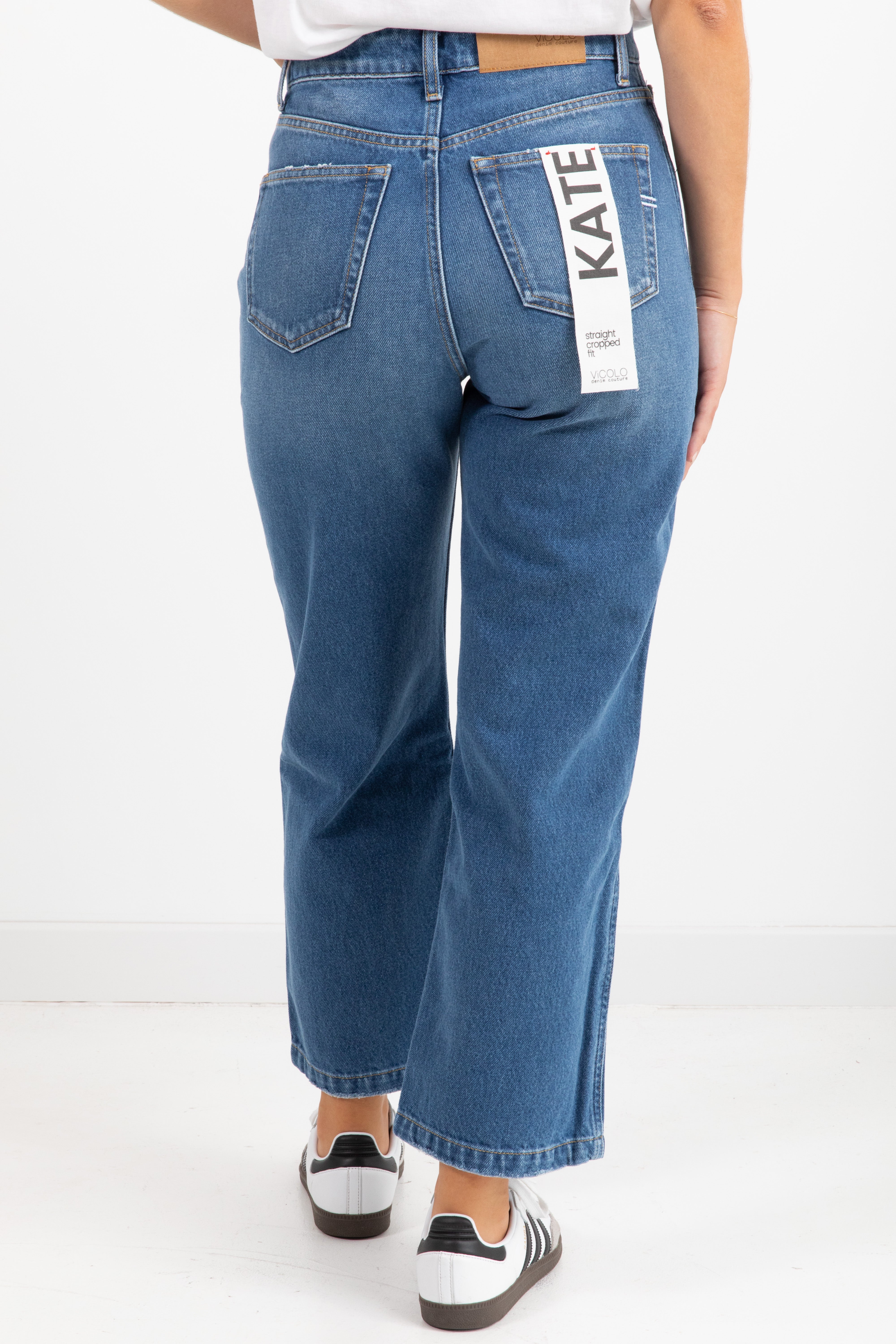 Jeans Kate straight cropped fit ViCOLO