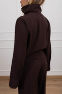 Camicia con collo ad anello variante moro Tensione IN