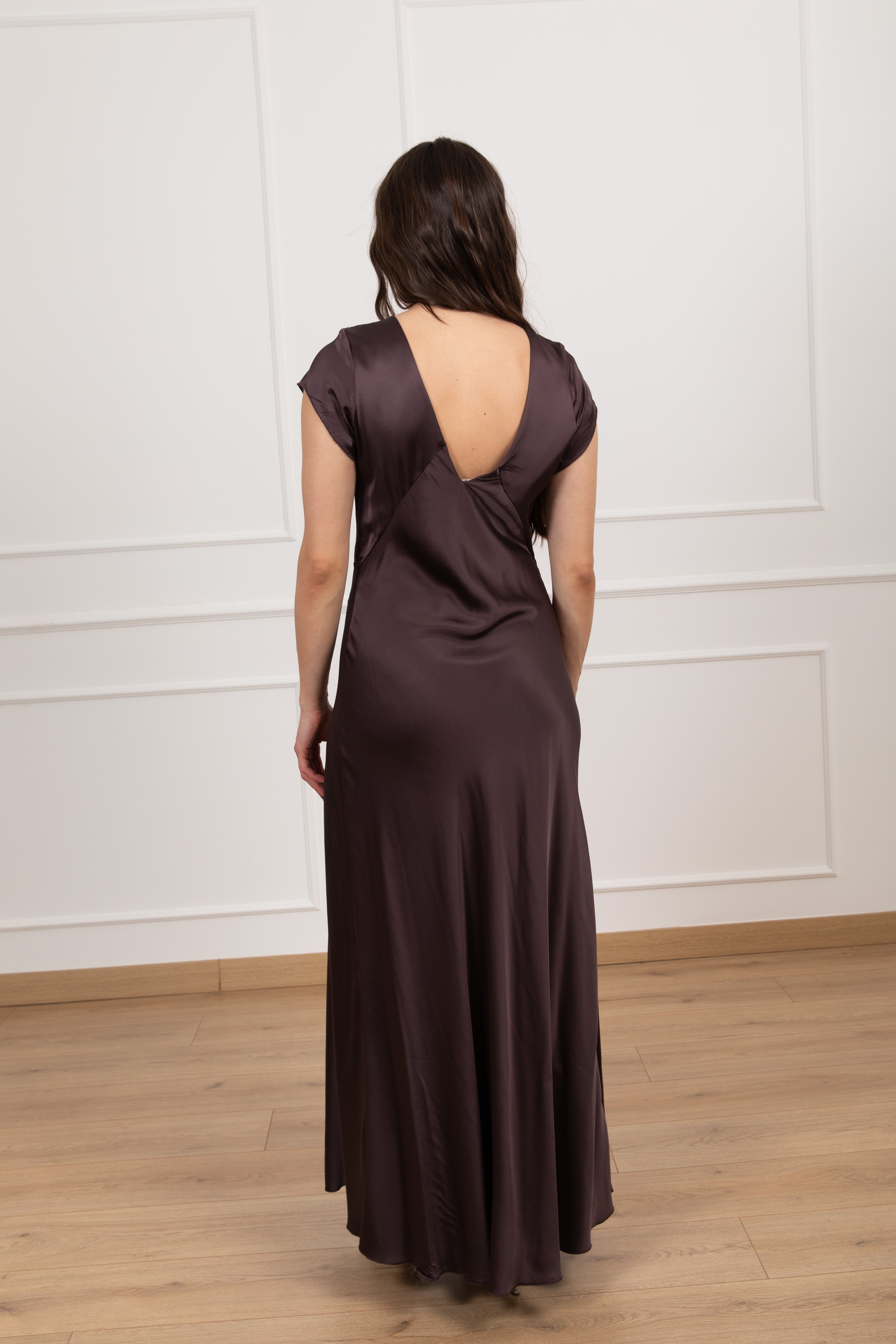 Abito lungo con manica aletta Susy Mix