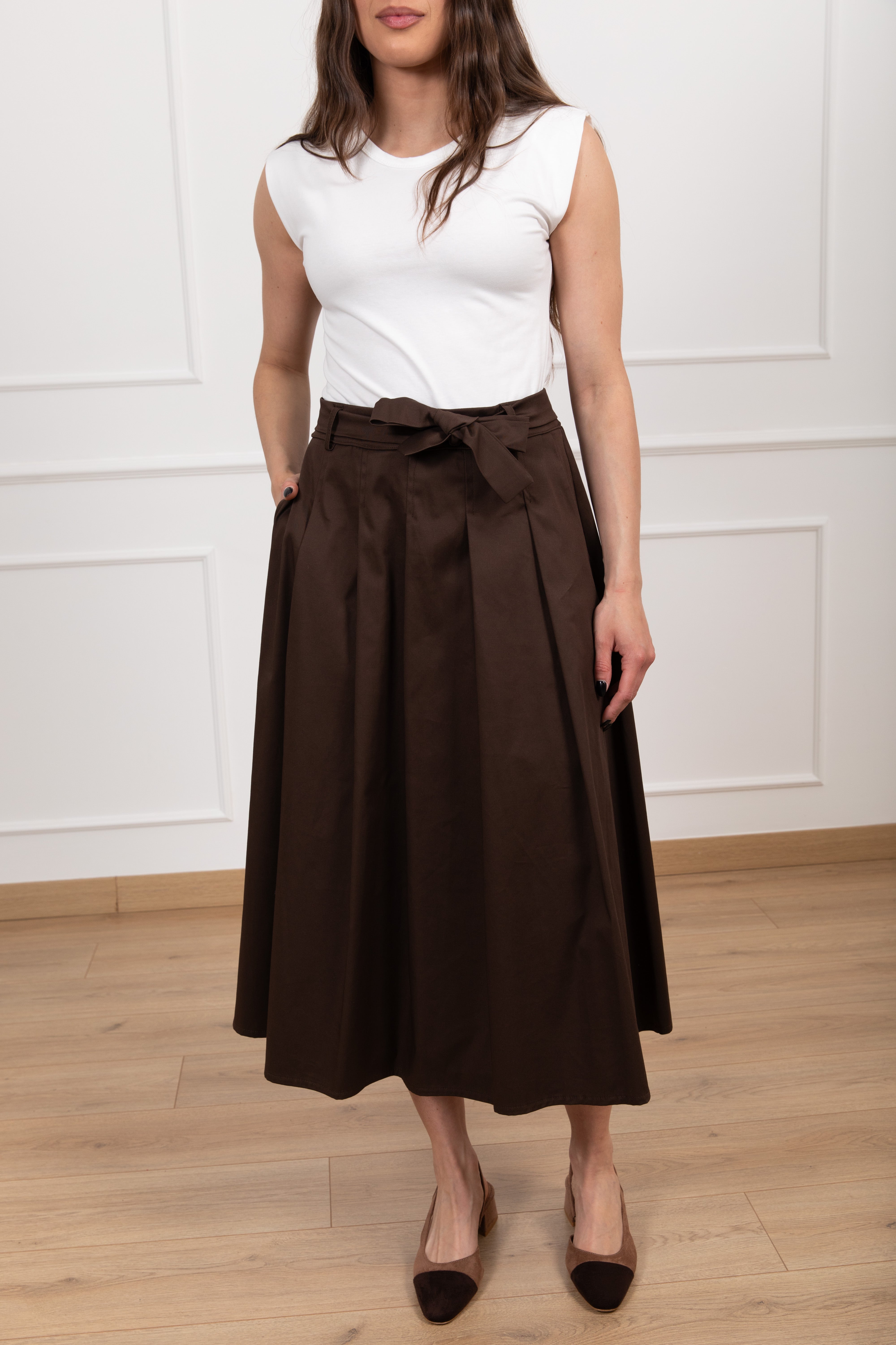 Abito bi-materico Susy Mix