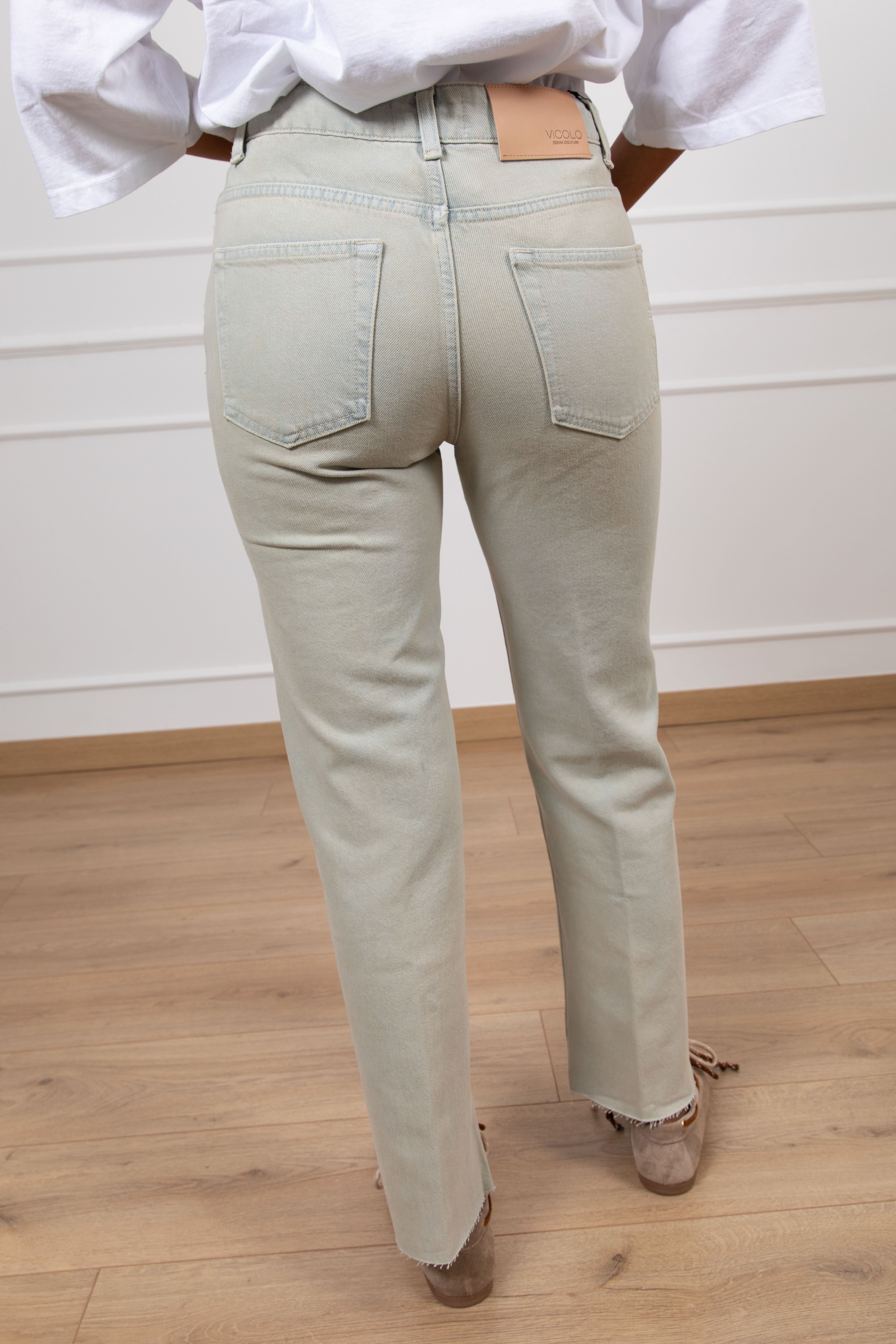Jeans Jade vintage straight-fit ViCOLO