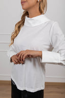 T-shirt camicia variante panna Tensione IN