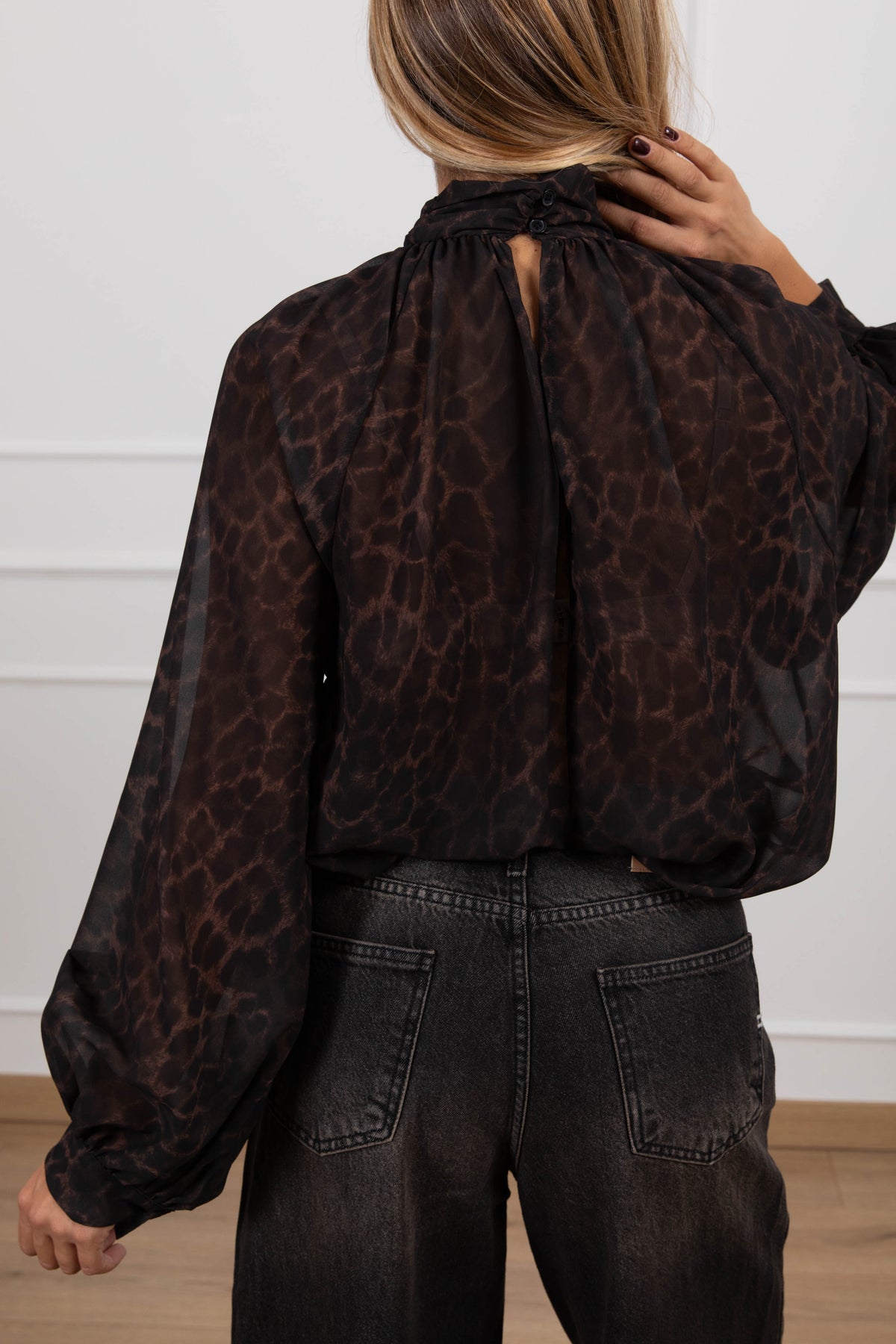 Blusa fantasia animalier Susy Mix