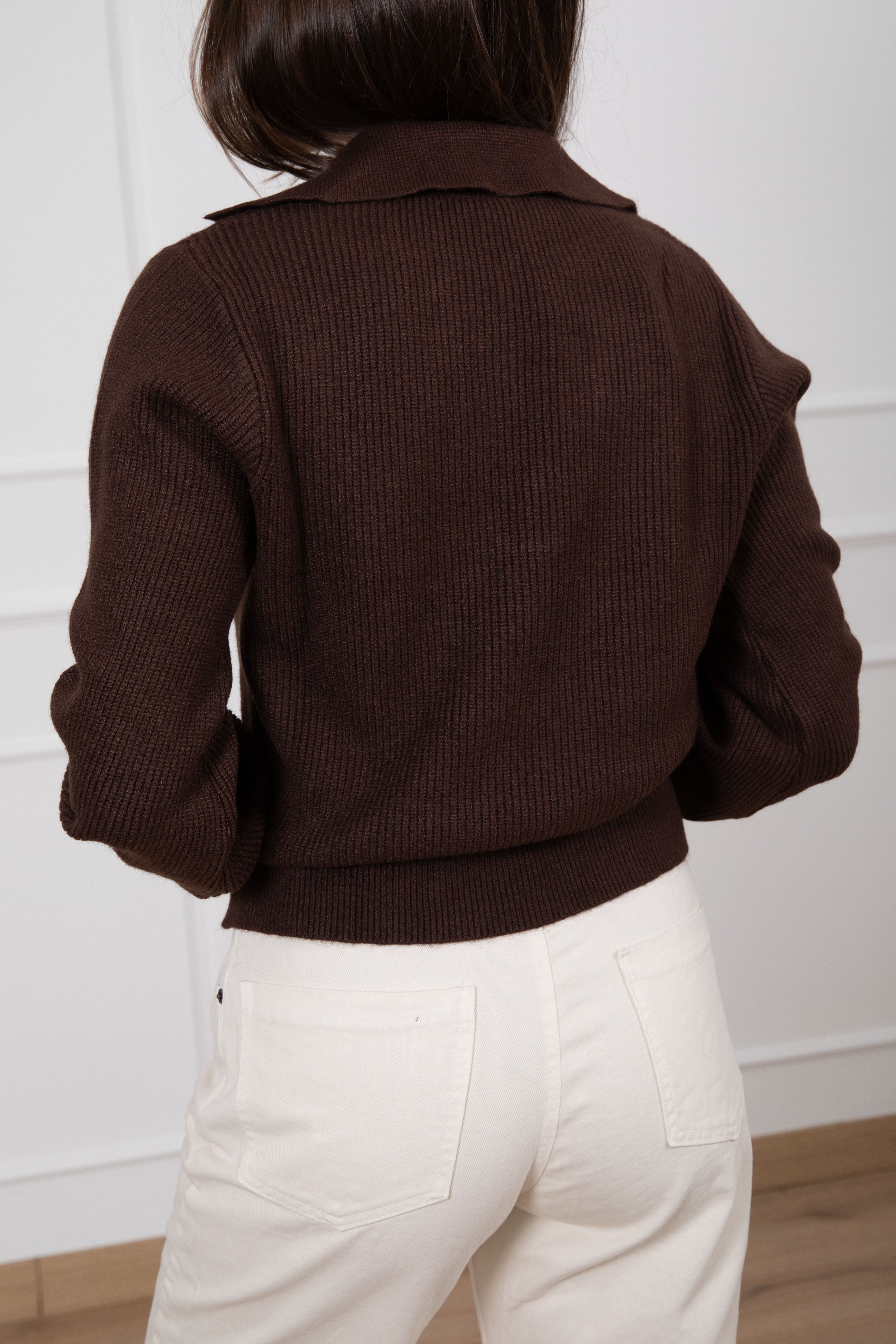 Polo in maglia a costine Susy Mix