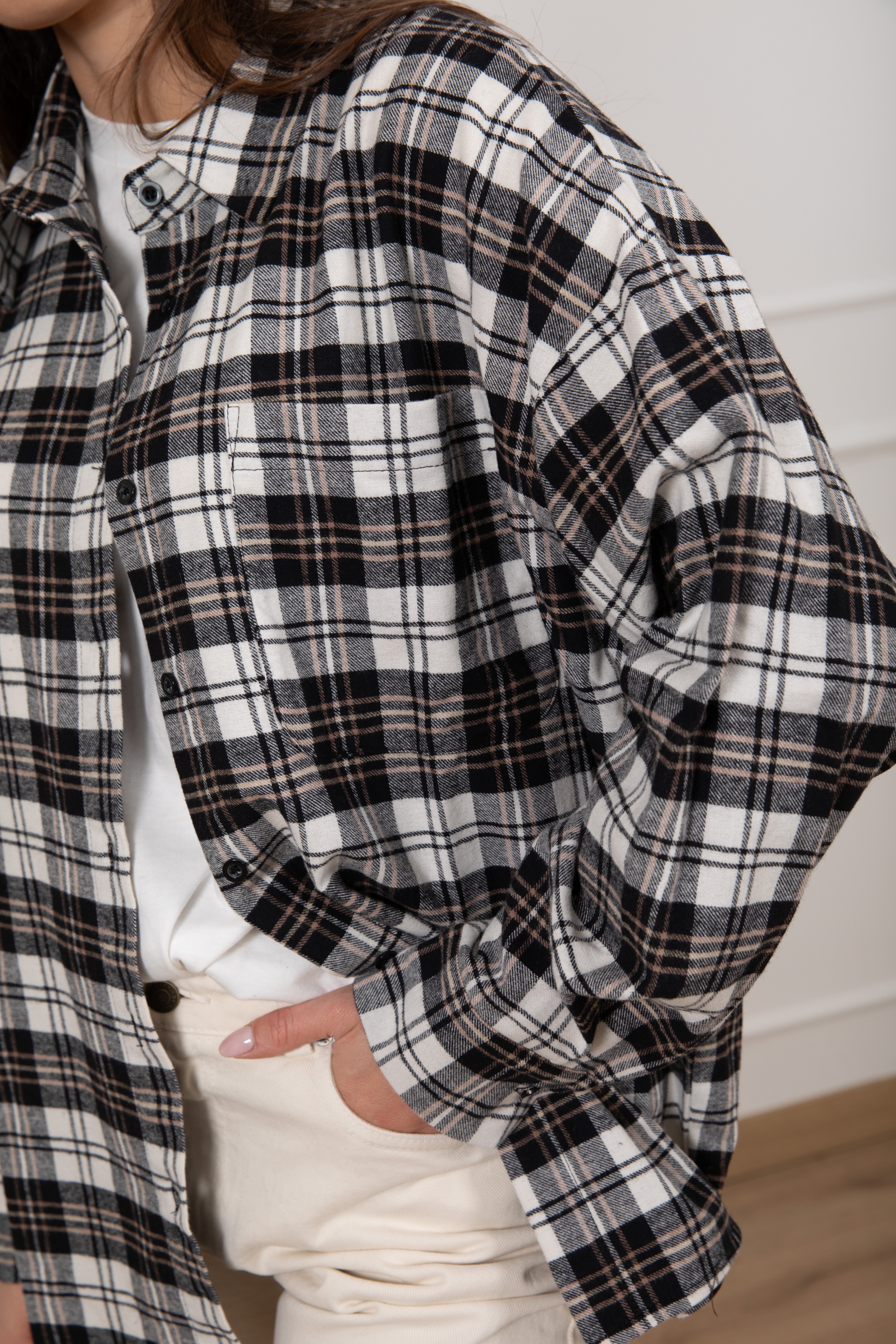 Camicia check in flanella Susy Mix