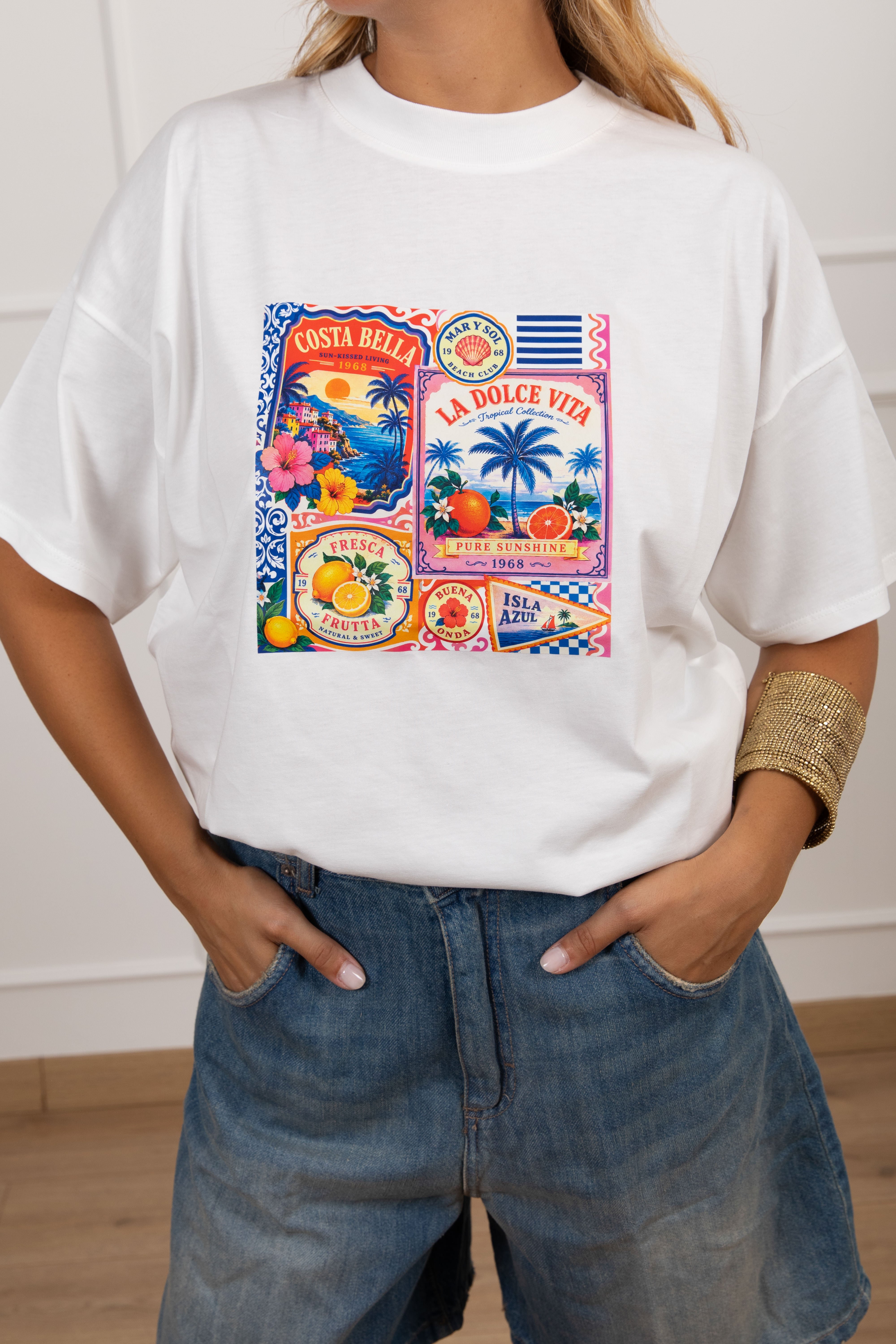T-shirt "La dolce vita" ViCOLO