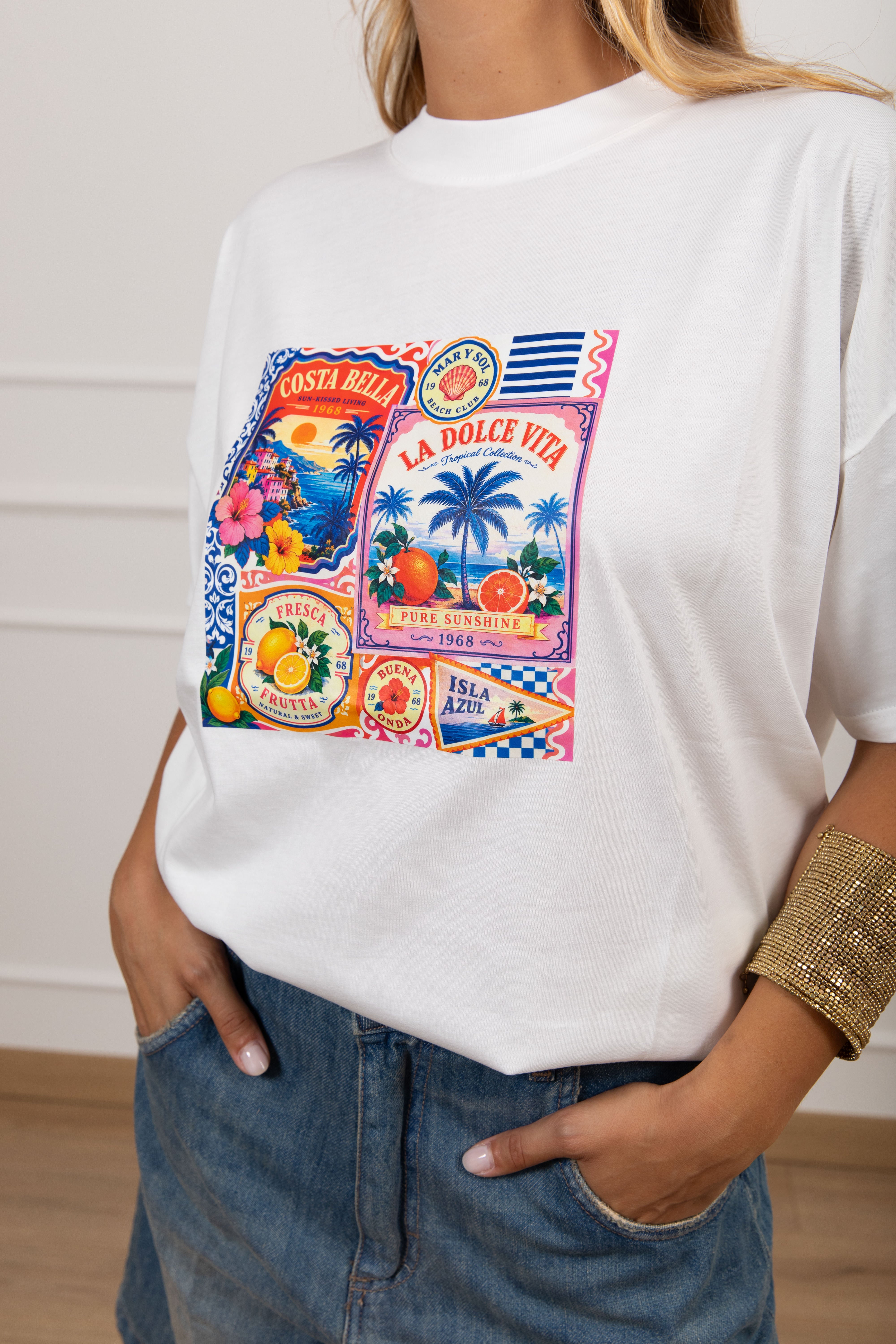 T-shirt "La dolce vita" ViCOLO