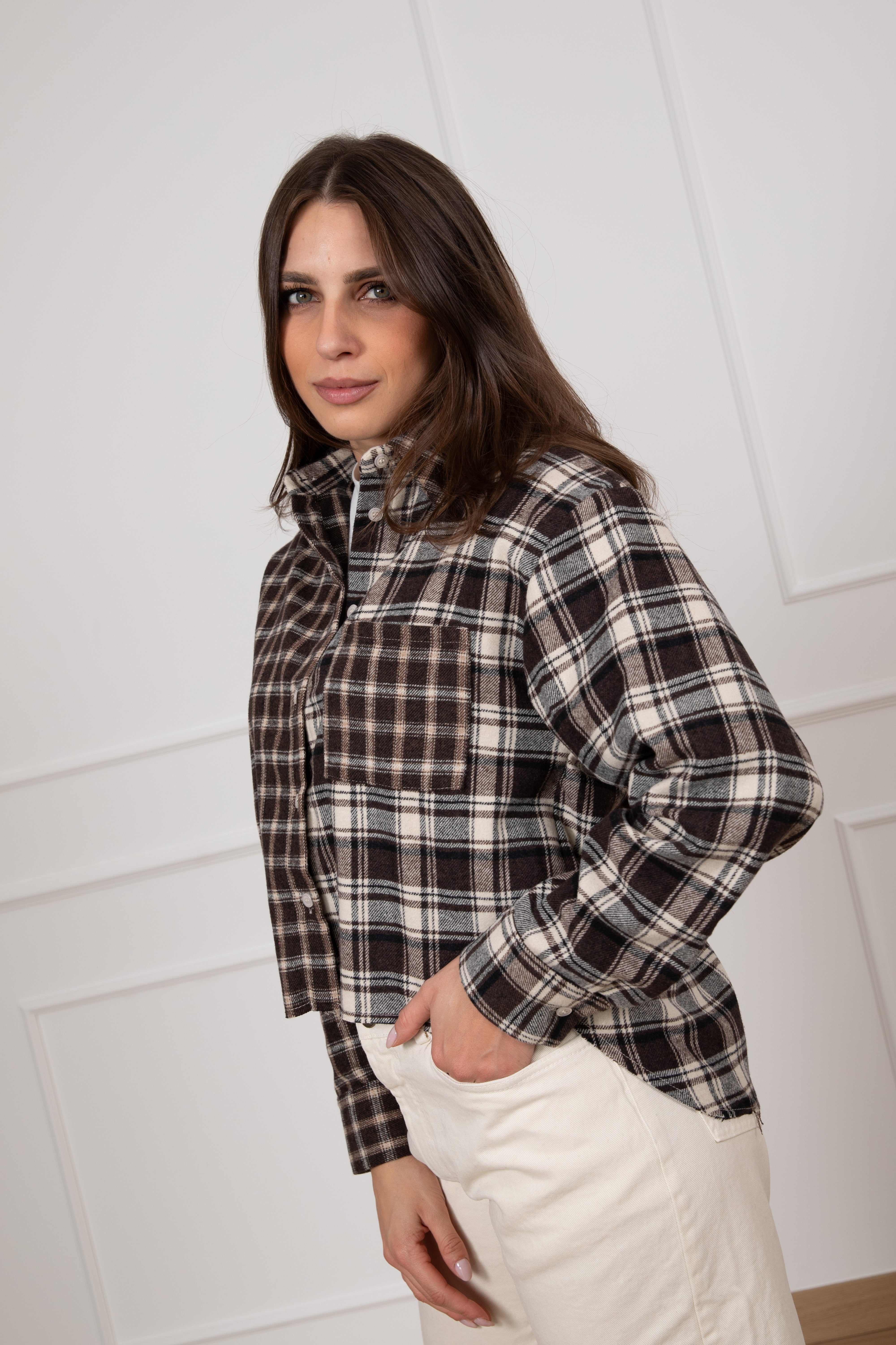 Camicia check in flanella Dixie
