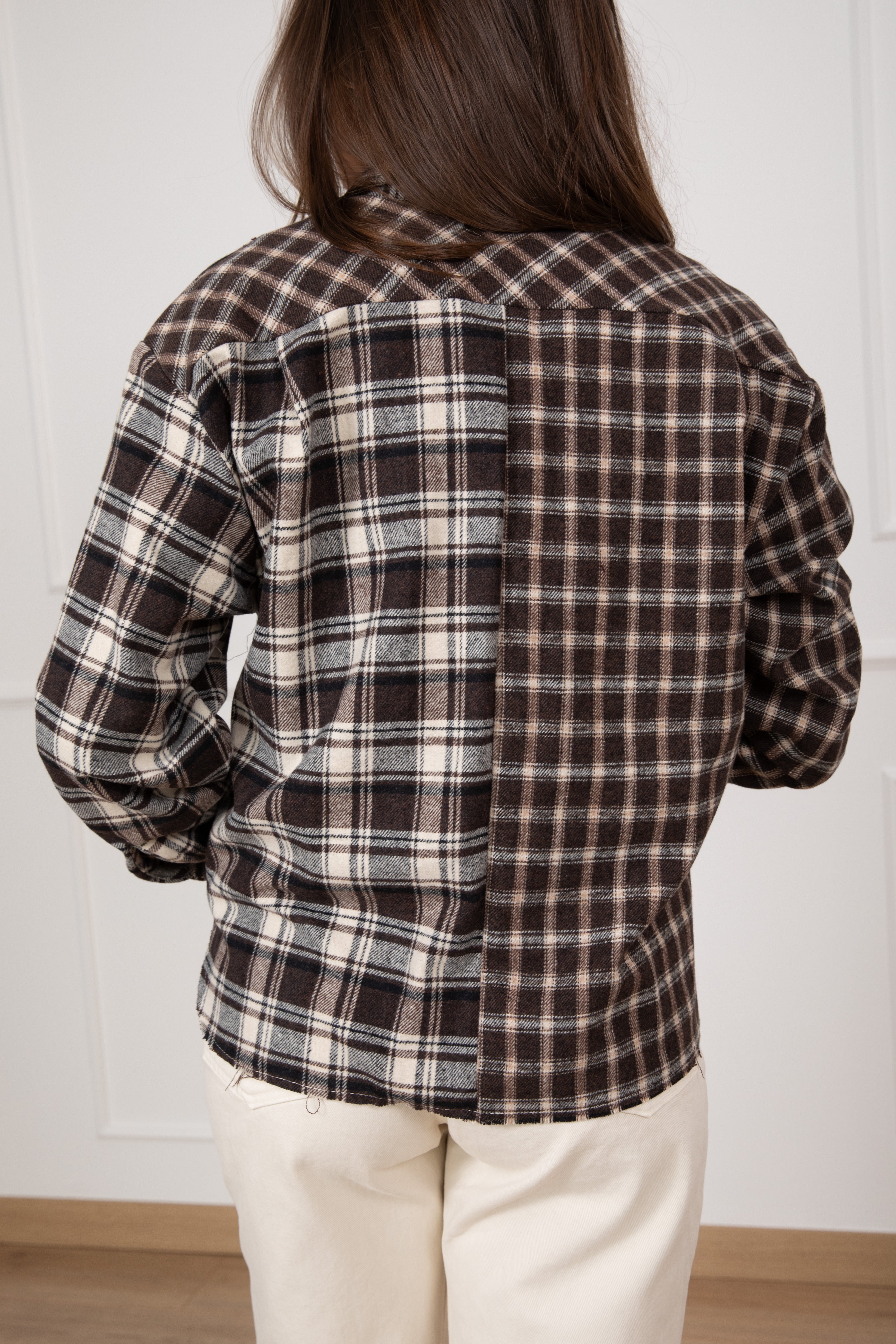 Camicia check in flanella Dixie