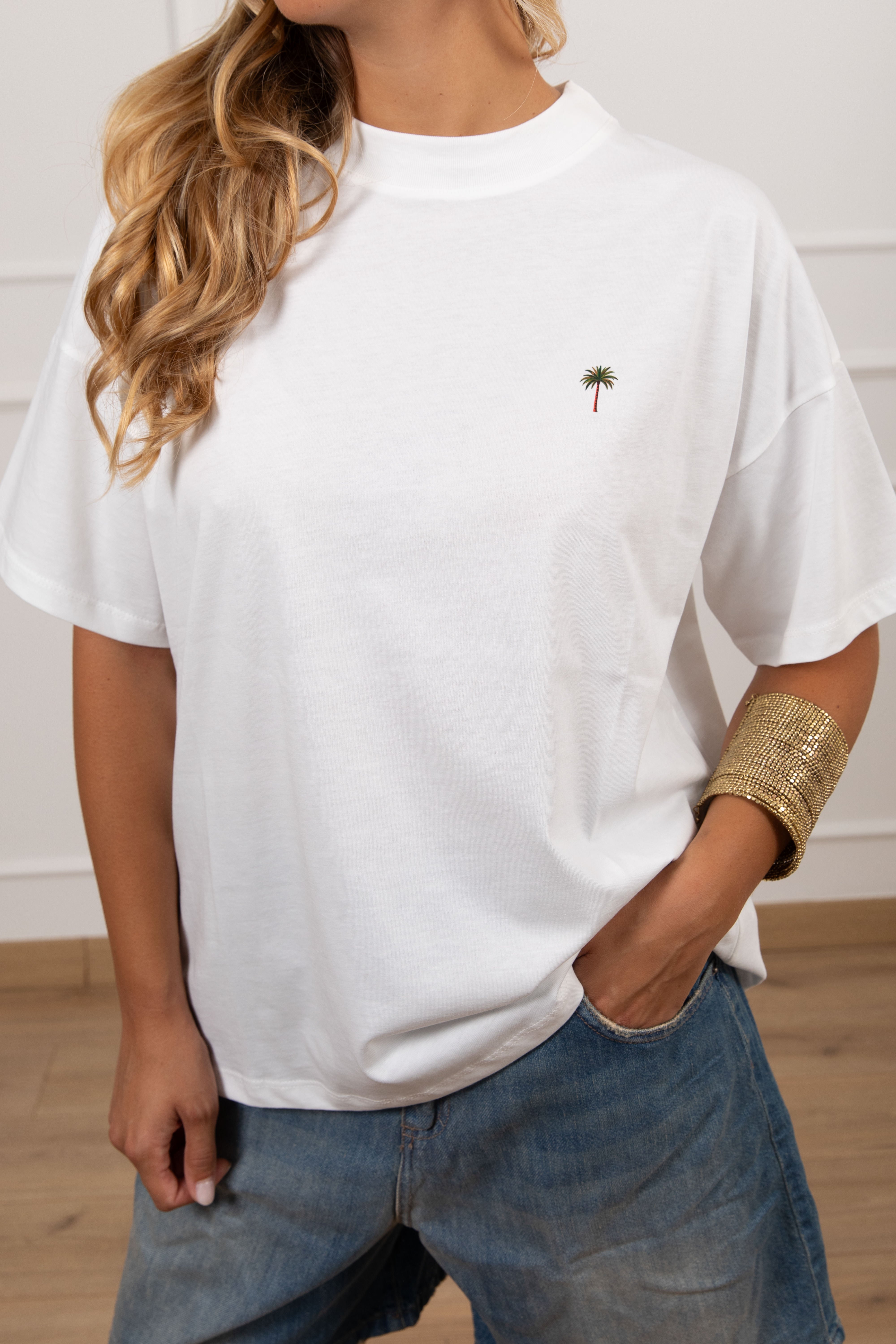 T-shirt stampa Portofino sul retro ViCOLO