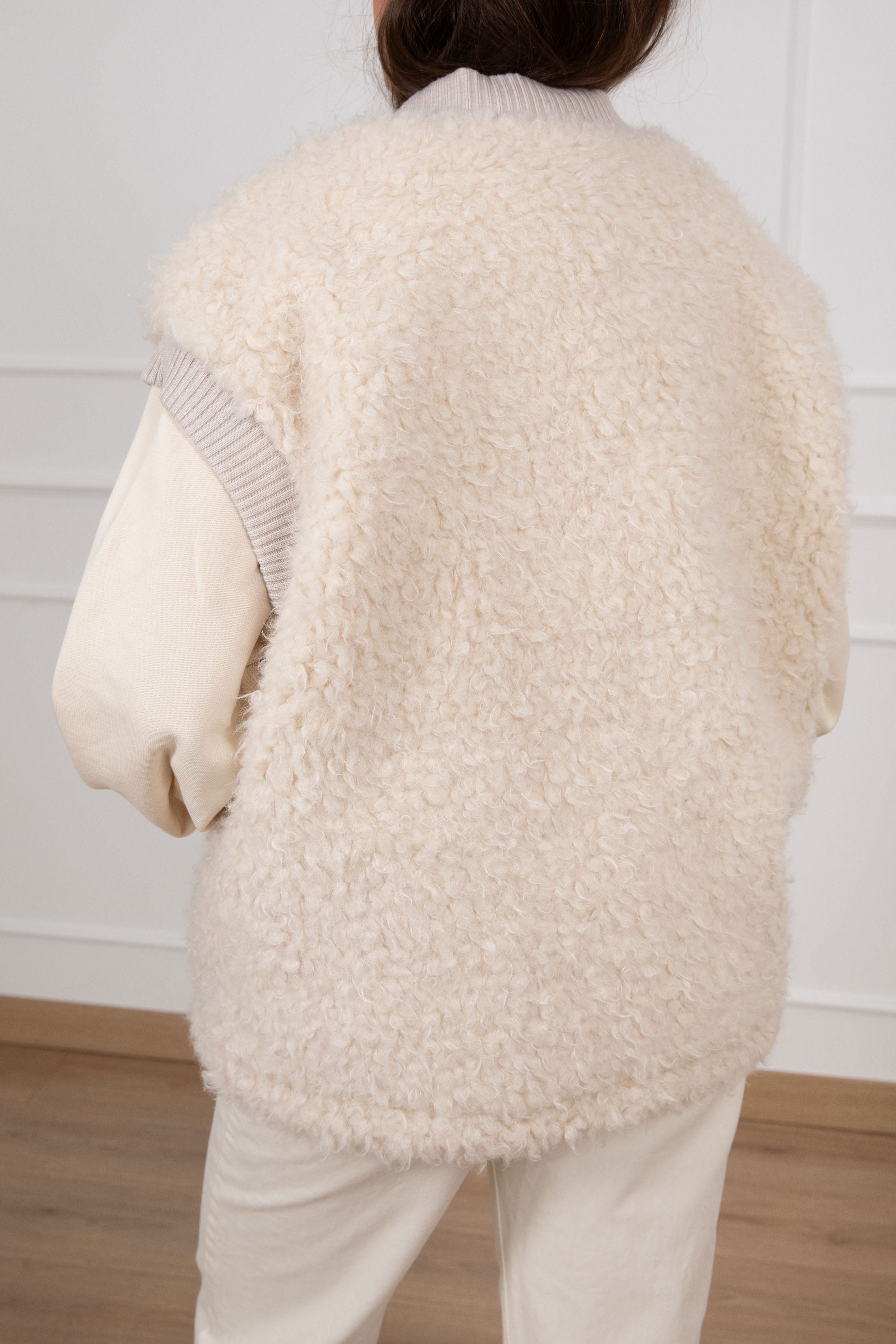 Gilet bouclè Susy Mix