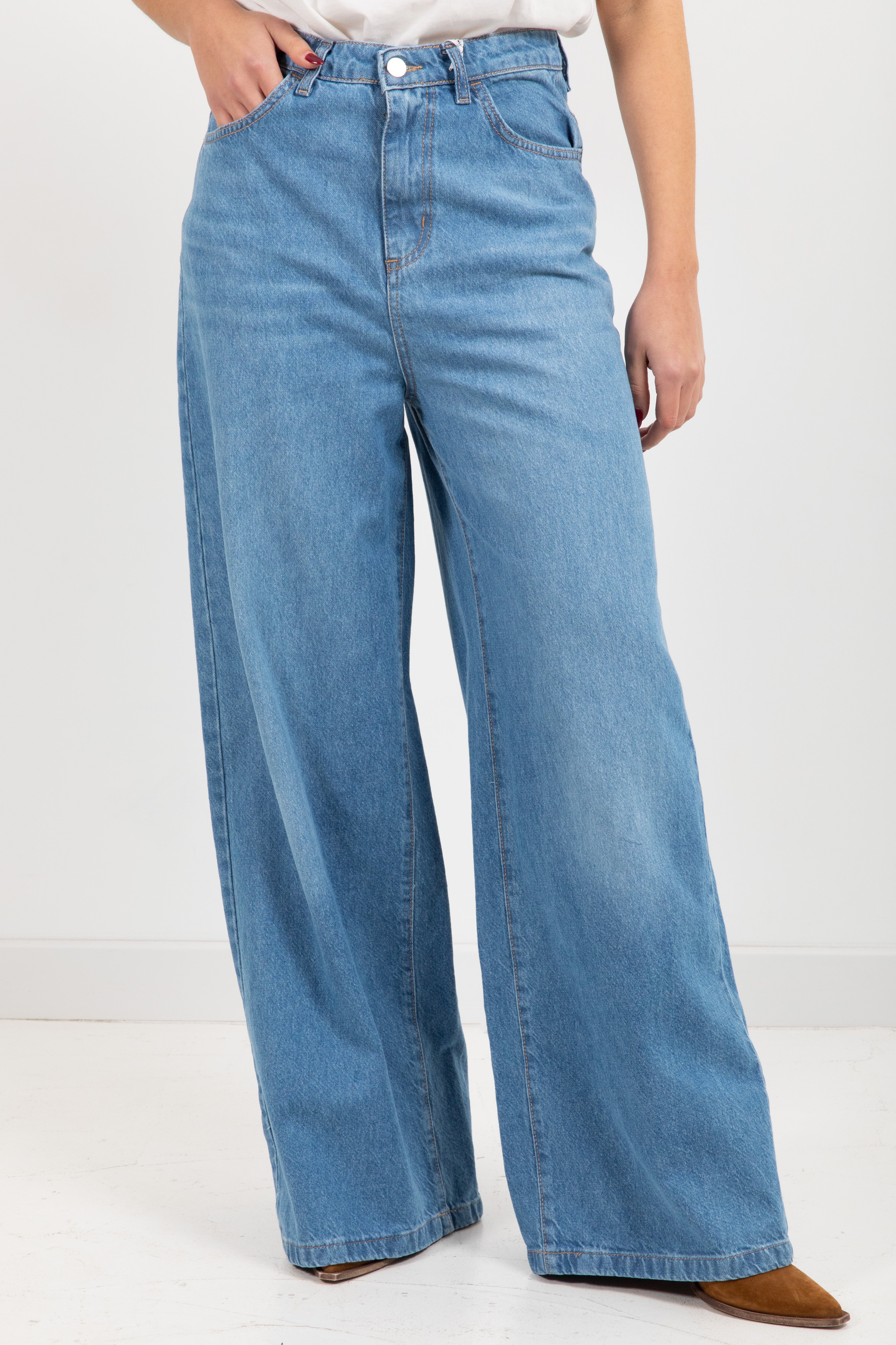 Jeans a palazzo Susy Mix