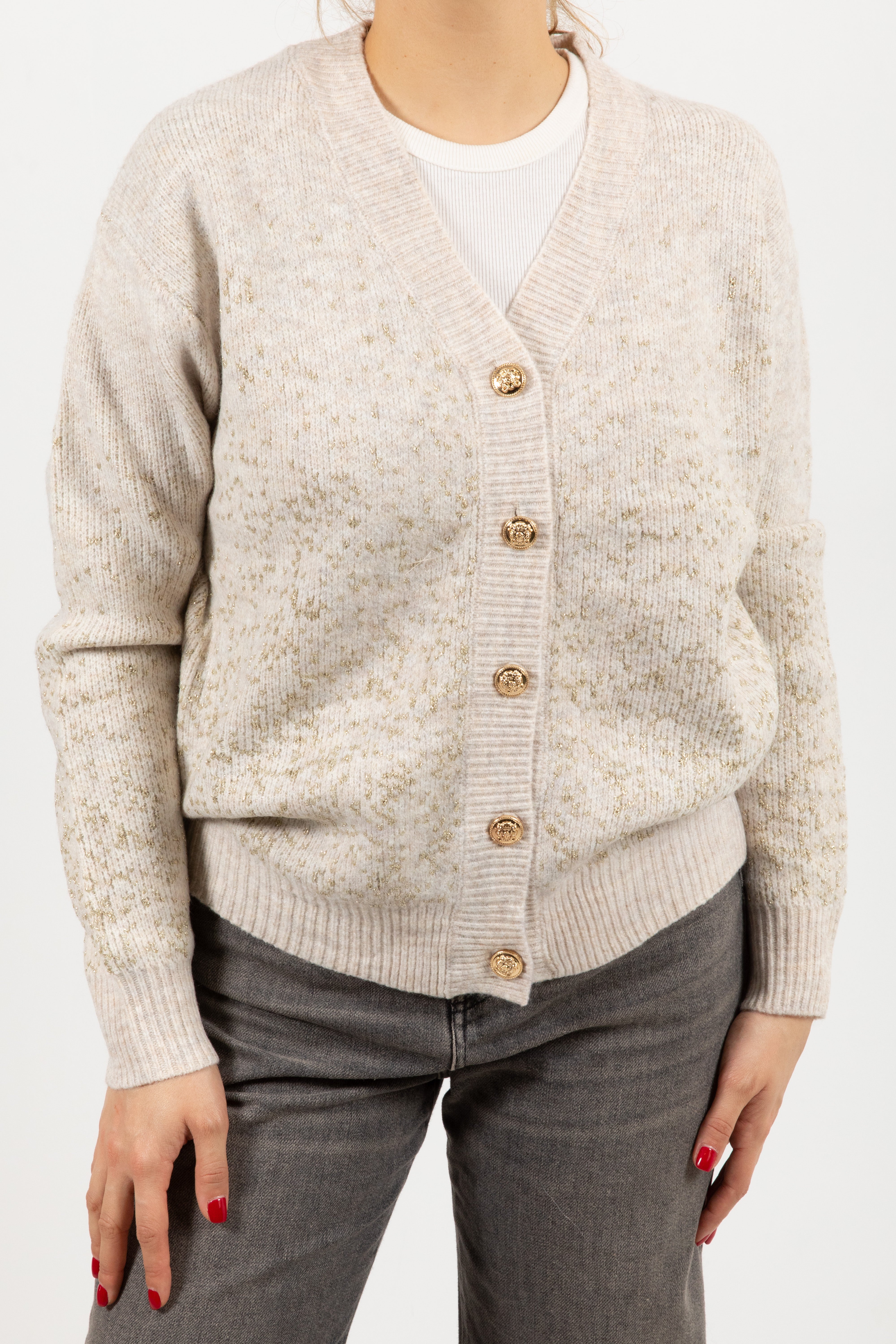 Cardigan filo lurex Susy Mix