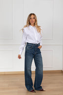 Jeans Adriana lavaggio sabbiato - tela elasticizzata ViCOLO