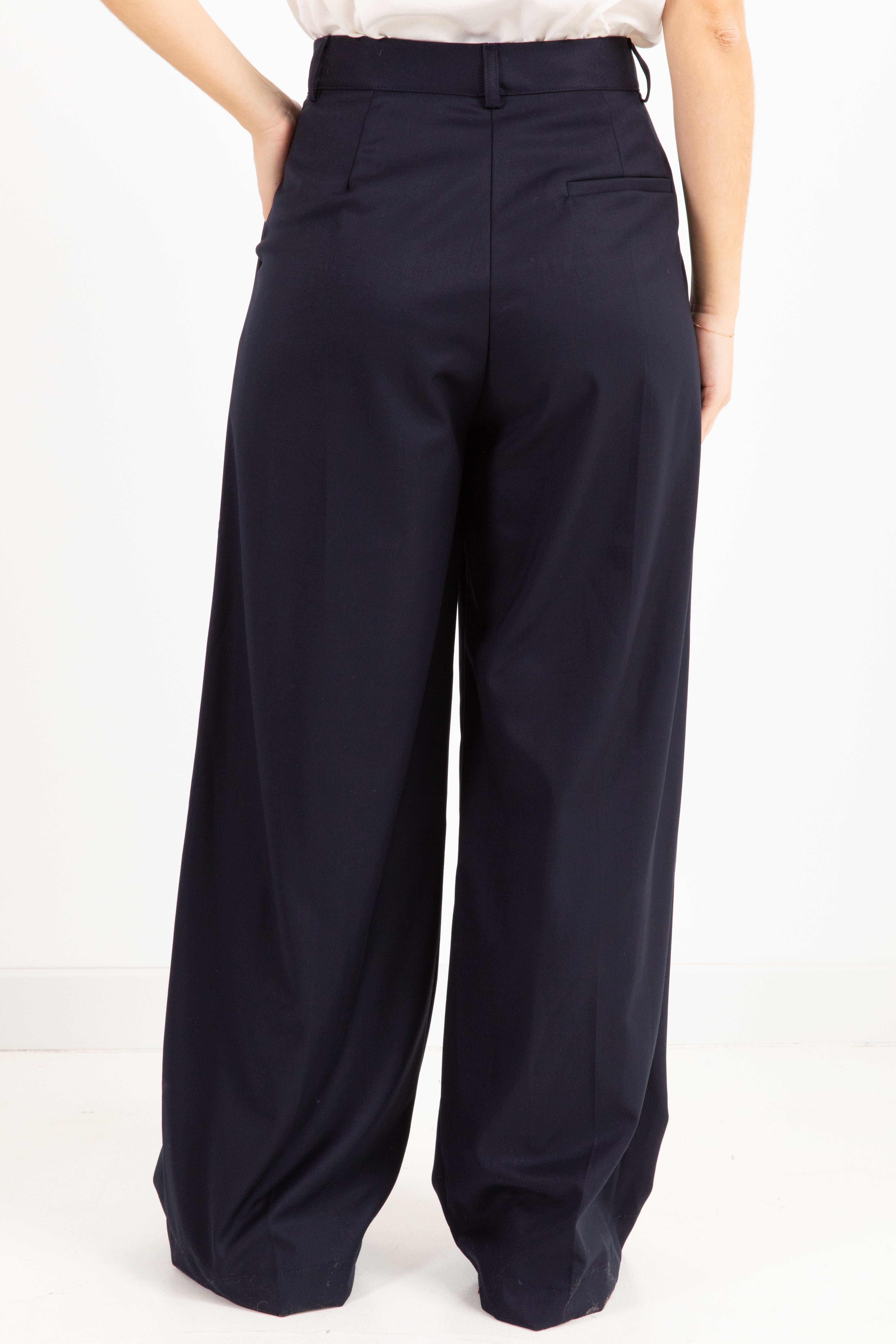 Pantalone palazzo con pinces Dixie