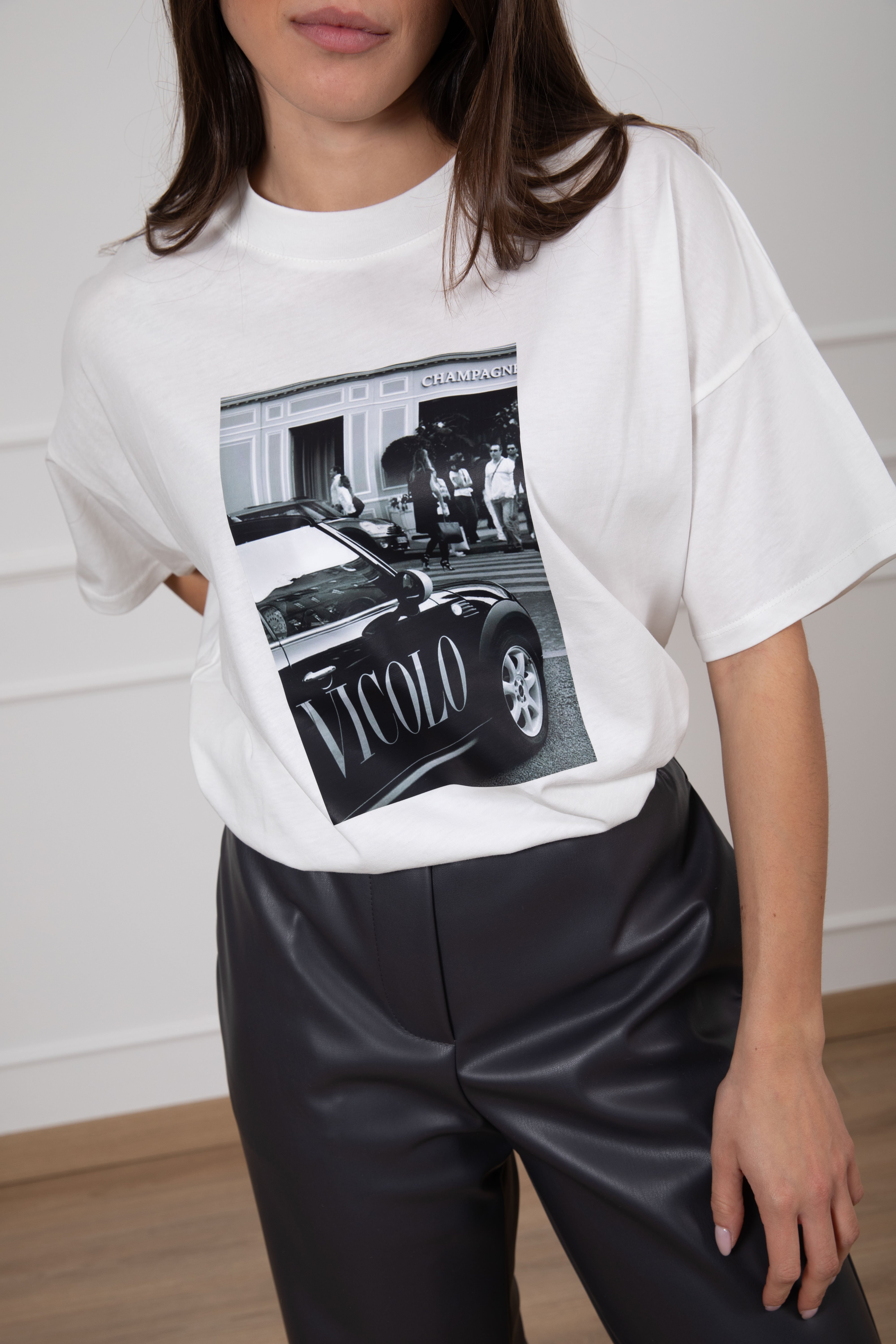 T-shirt over-size street ViCOLO