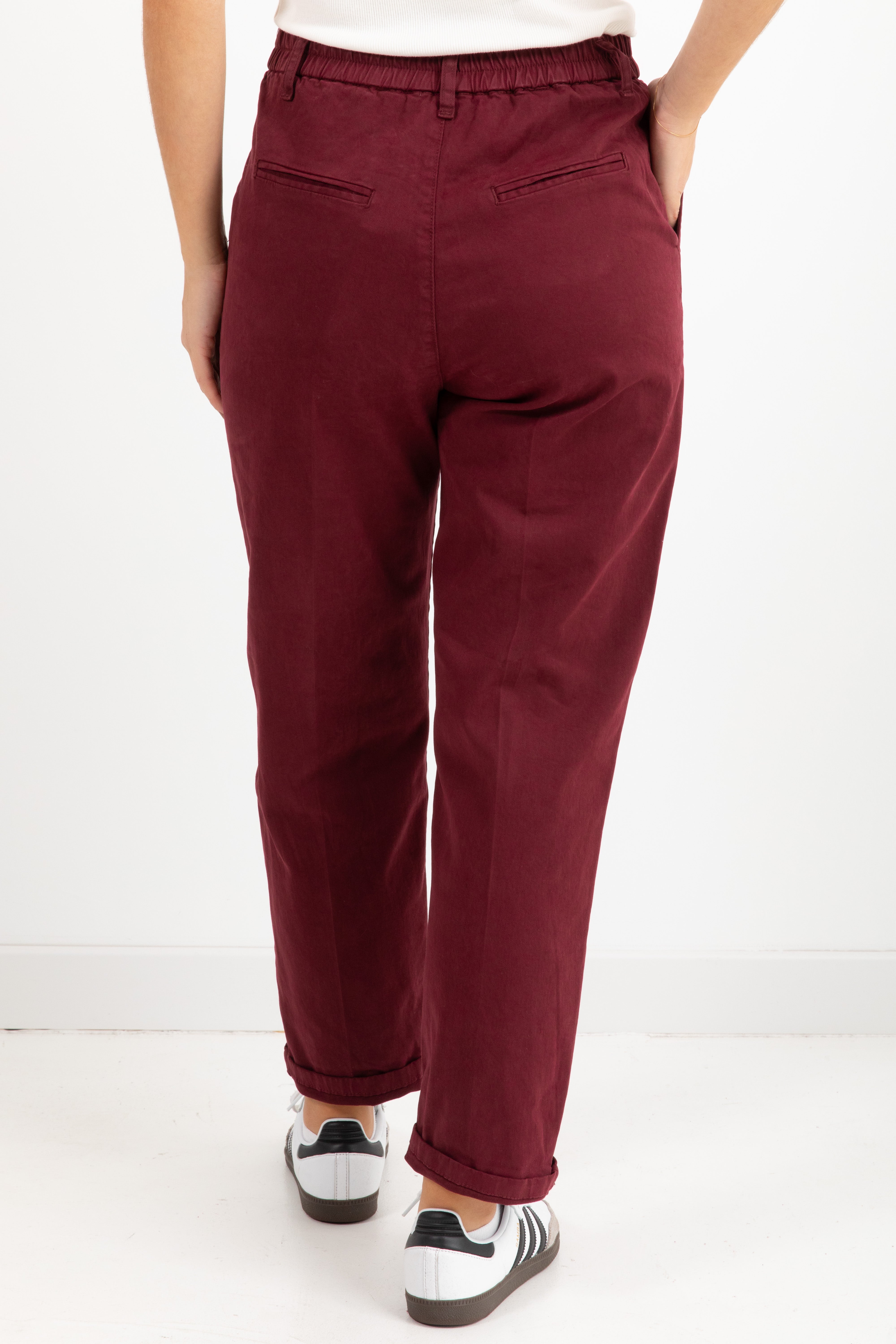 Pantalone tasca america con elastico sul retro Susy Mix