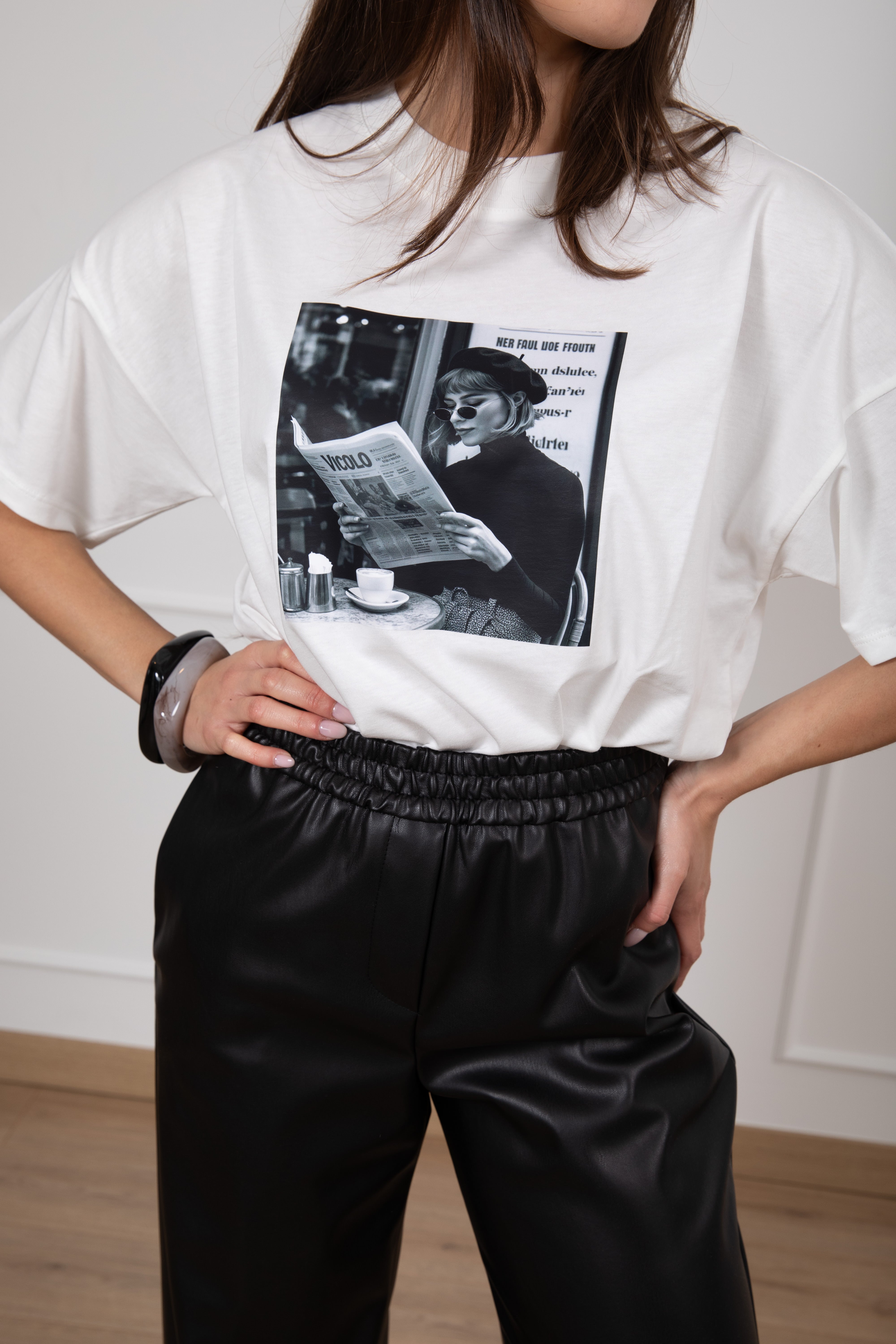 T-shirt over-size girl ViCOLO