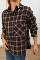 Camicia check variante moro Susy Mix