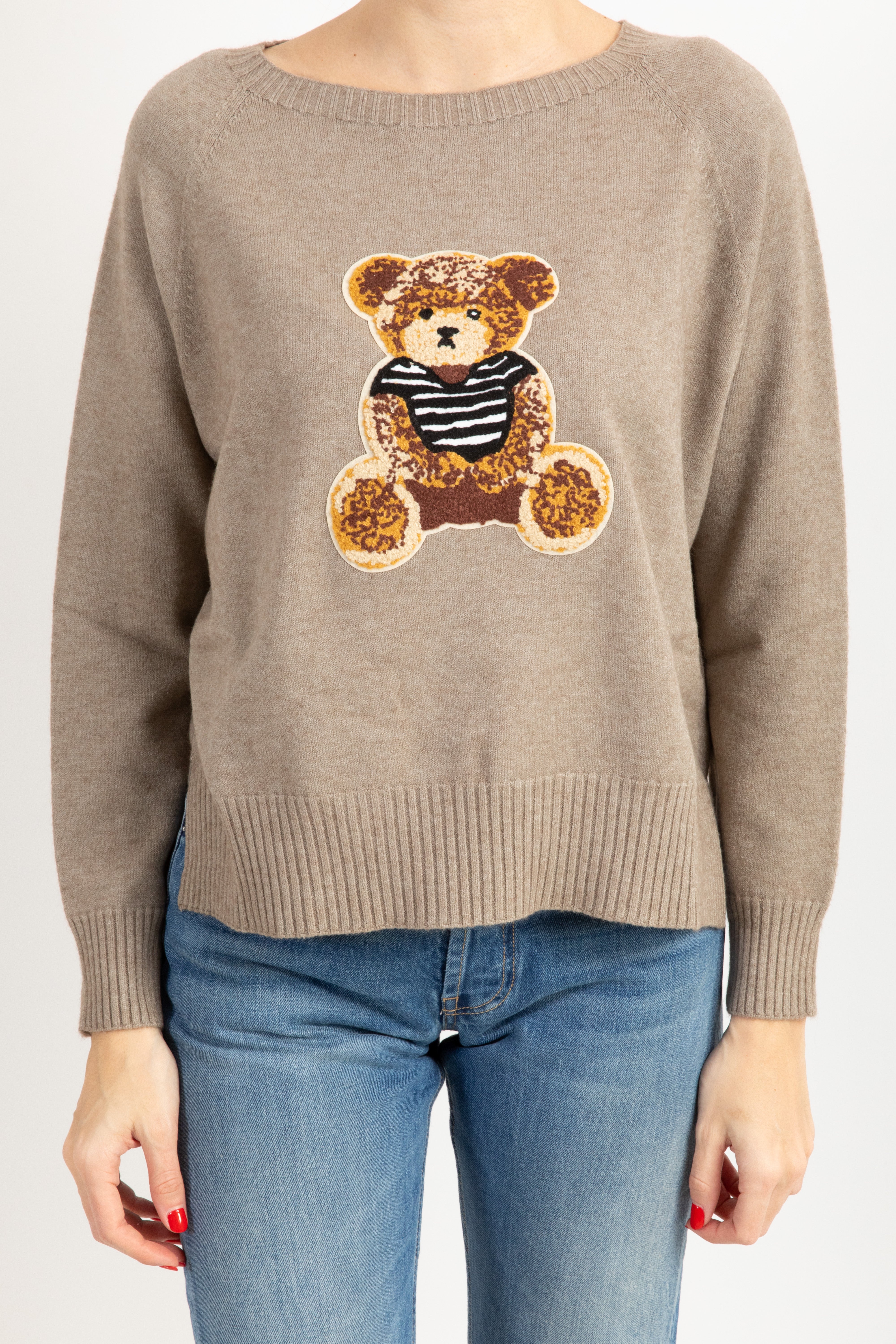 Pull con patch teddy Susy Mix