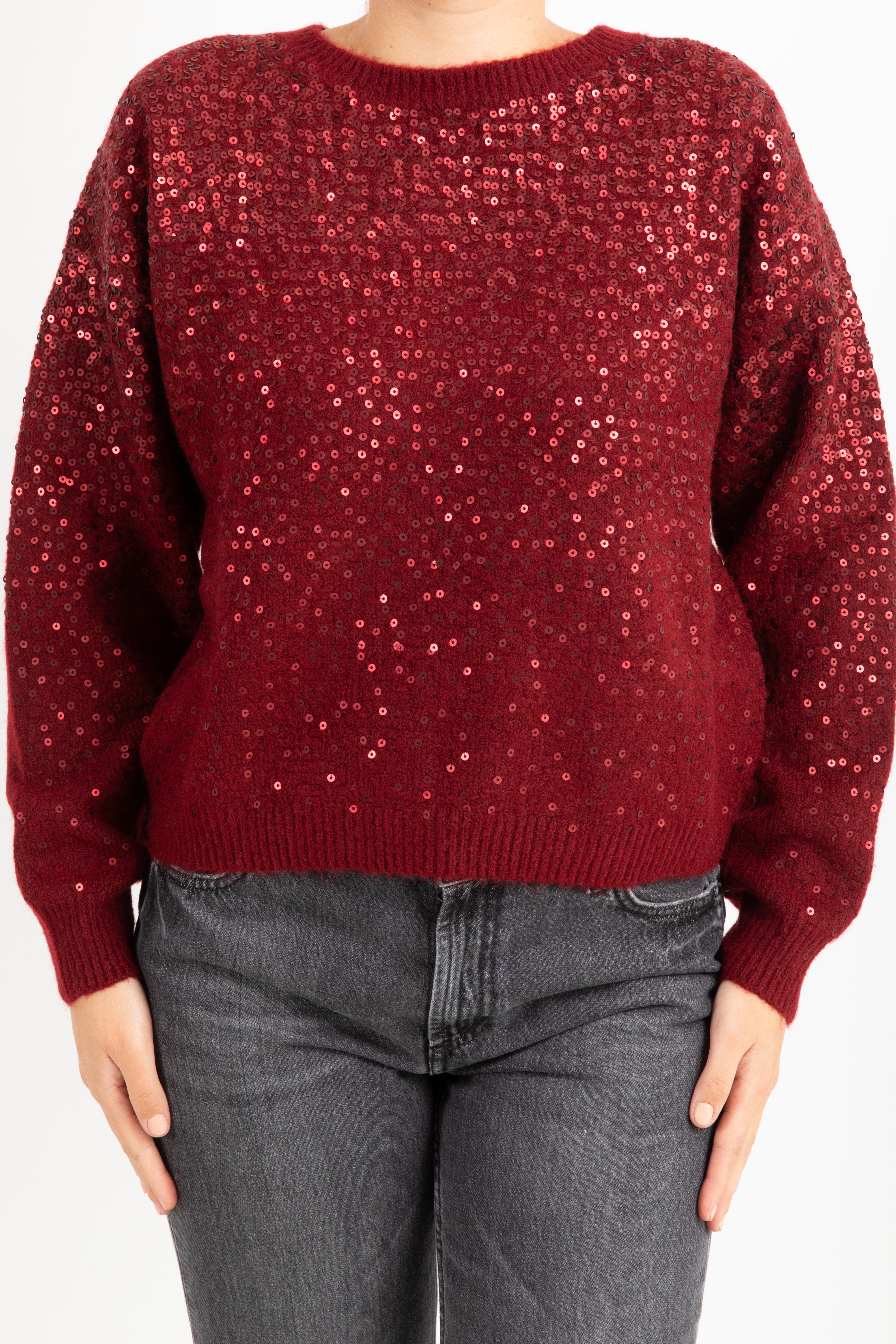 Pull con paillettes Tensione IN