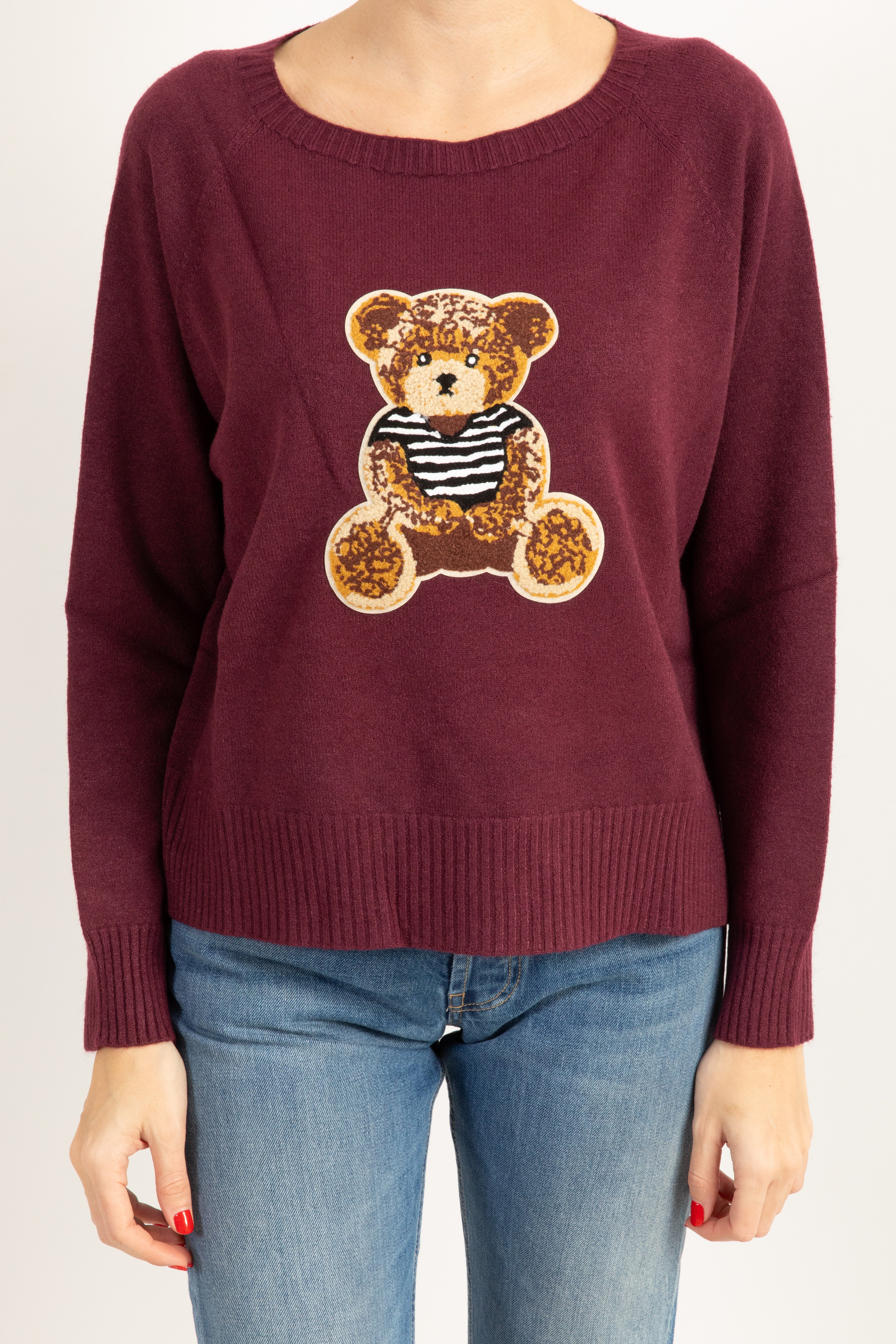 Pull con patch teddy Susy Mix