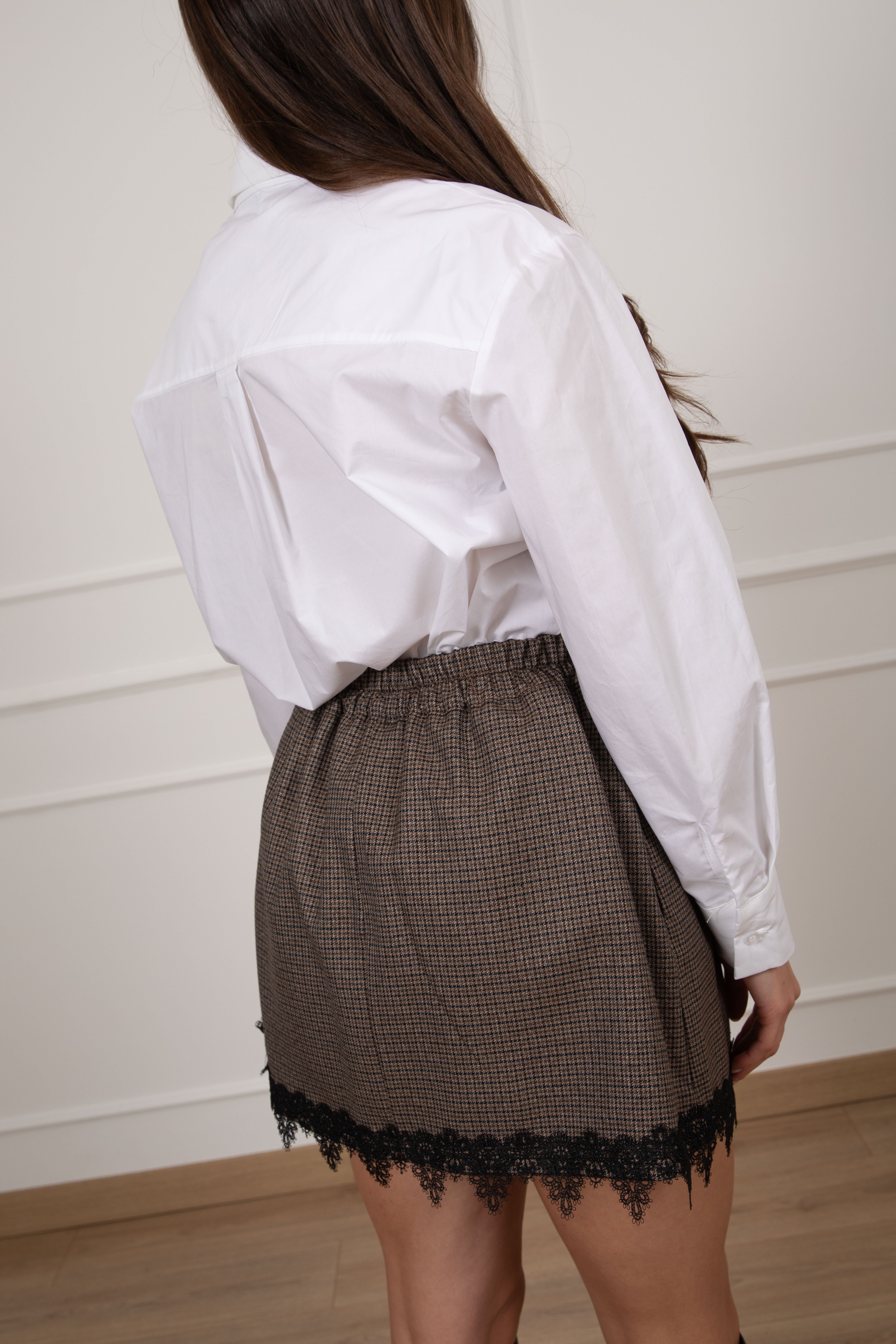 Camicia in cotone con cravatta ViCOLO
