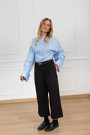 Pantalone 3/4 sartoriale con pinces Tensione IN